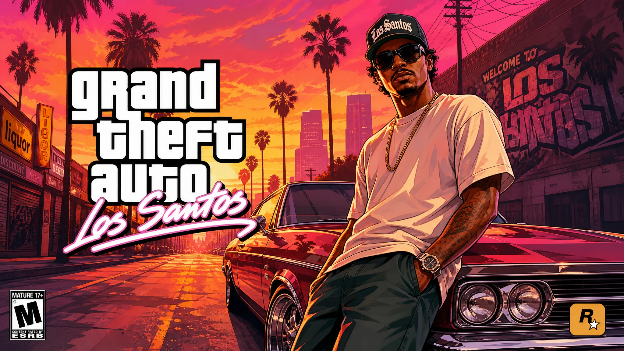 GTA风格AI修图：游戏渲染感照片怎么做
