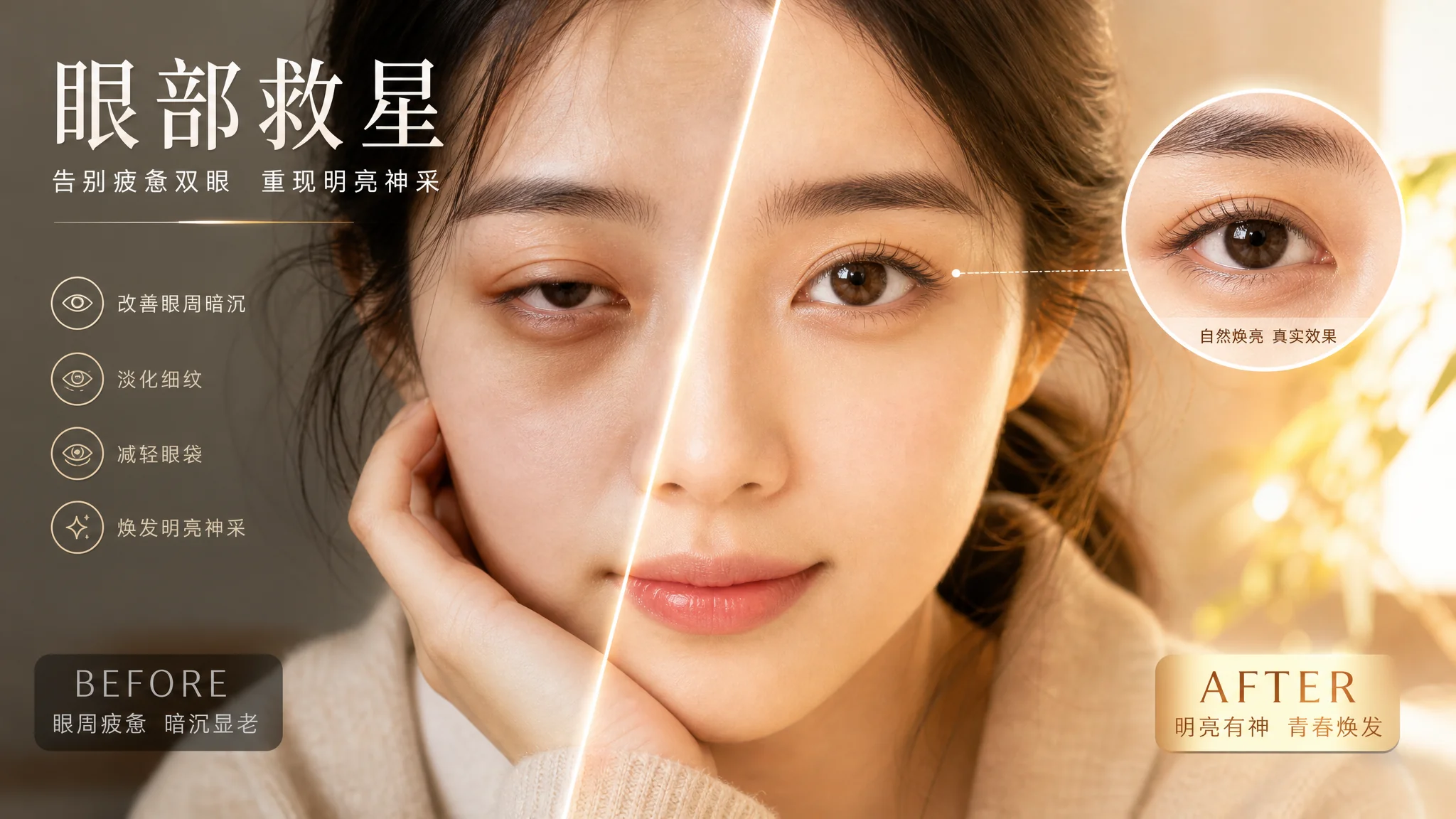 眯眼AI修图：眼睛无神的救片方案