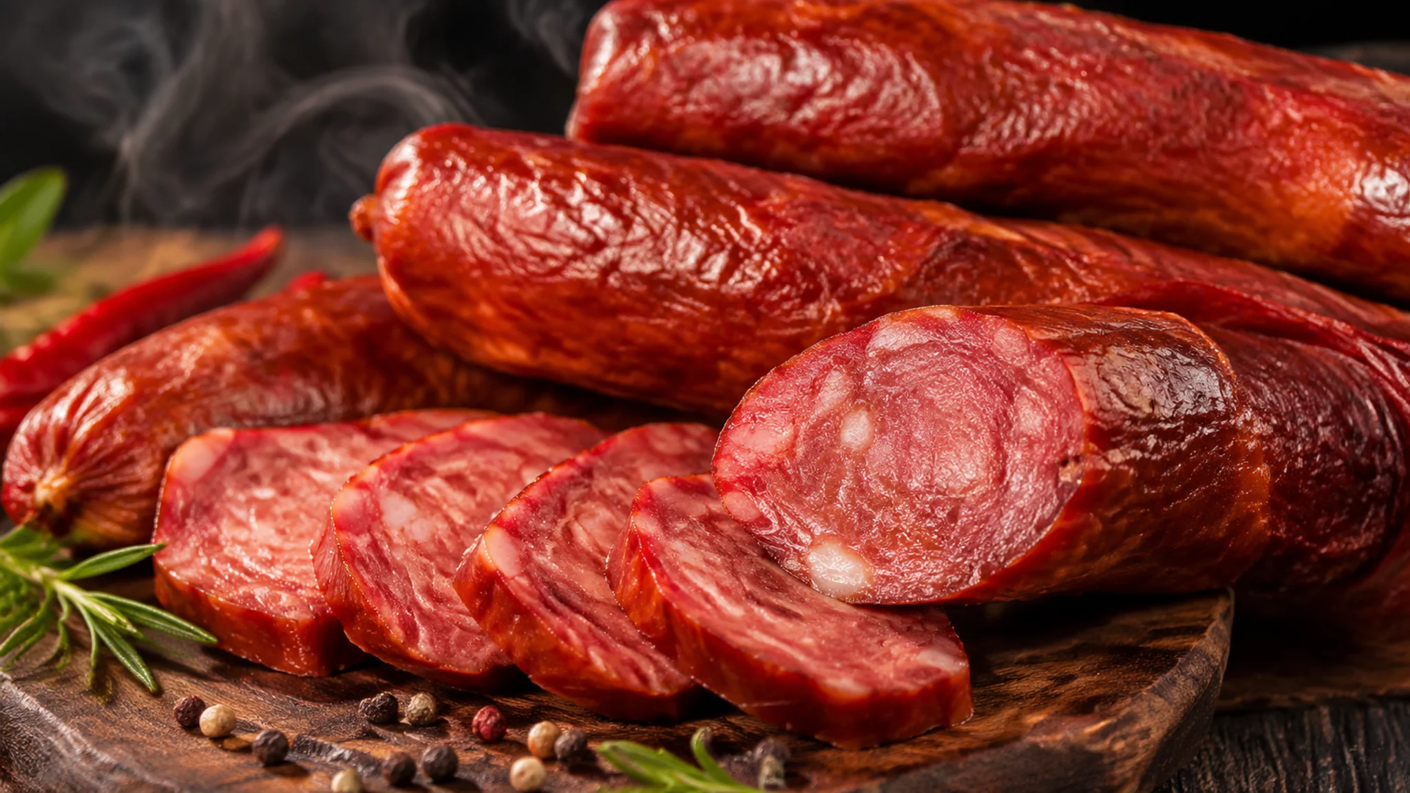 香肠AI修图：肉制品图的食欲感修法