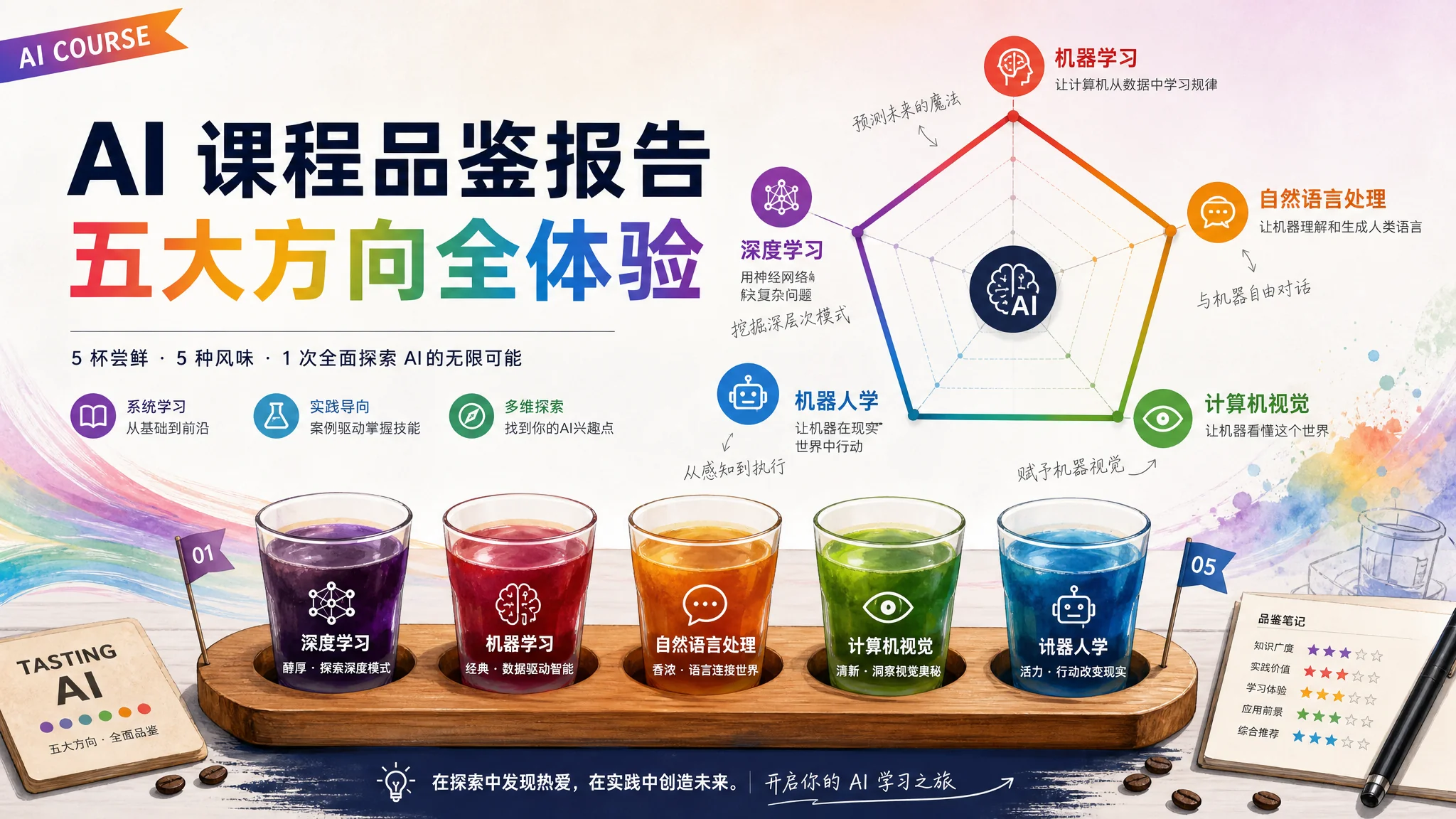 学AI培训机构怎么挑？五大方向课程试听报告与价目实底