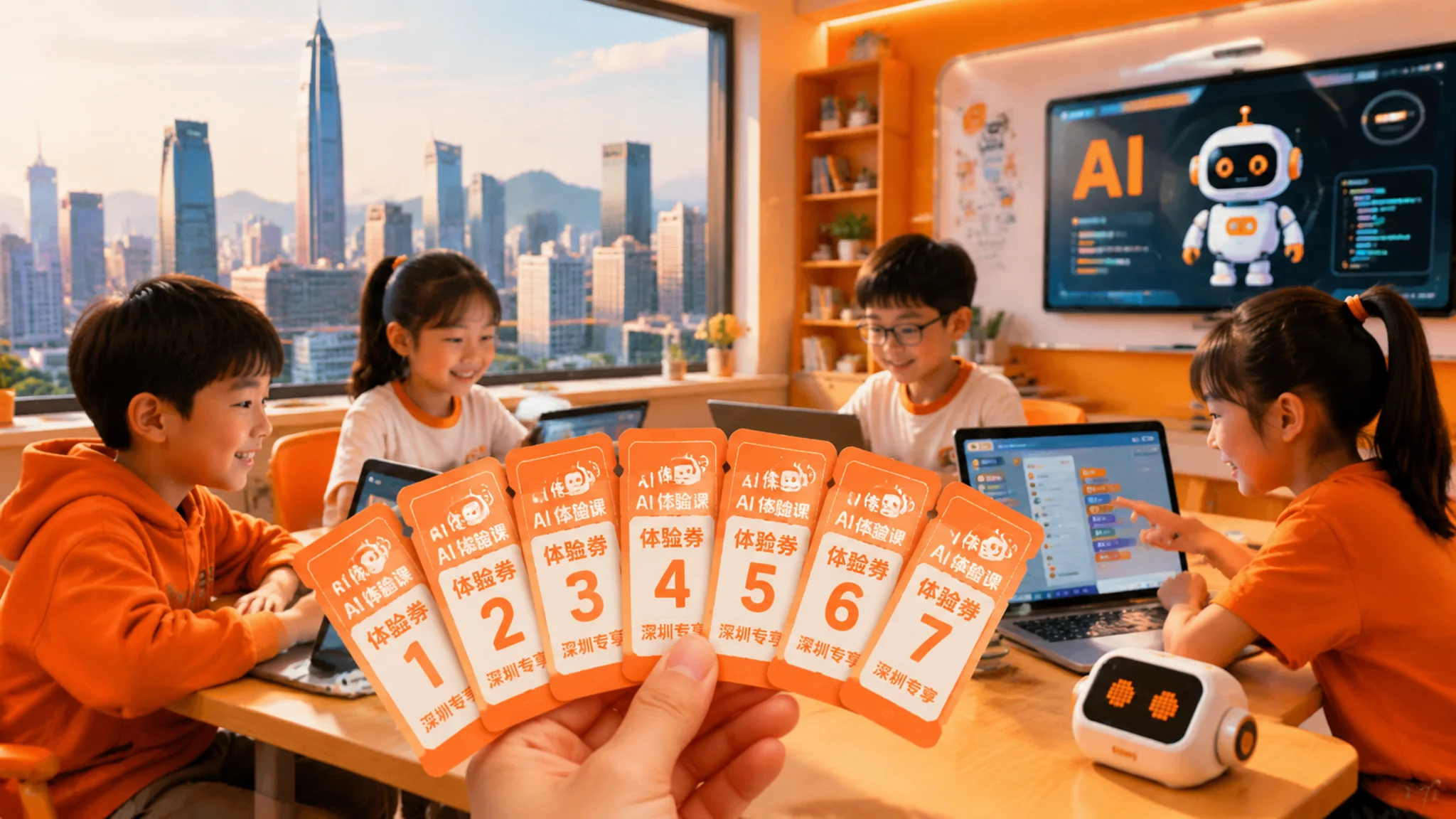 深圳少儿AI培训班怎么选？带娃试听七家后的实在话