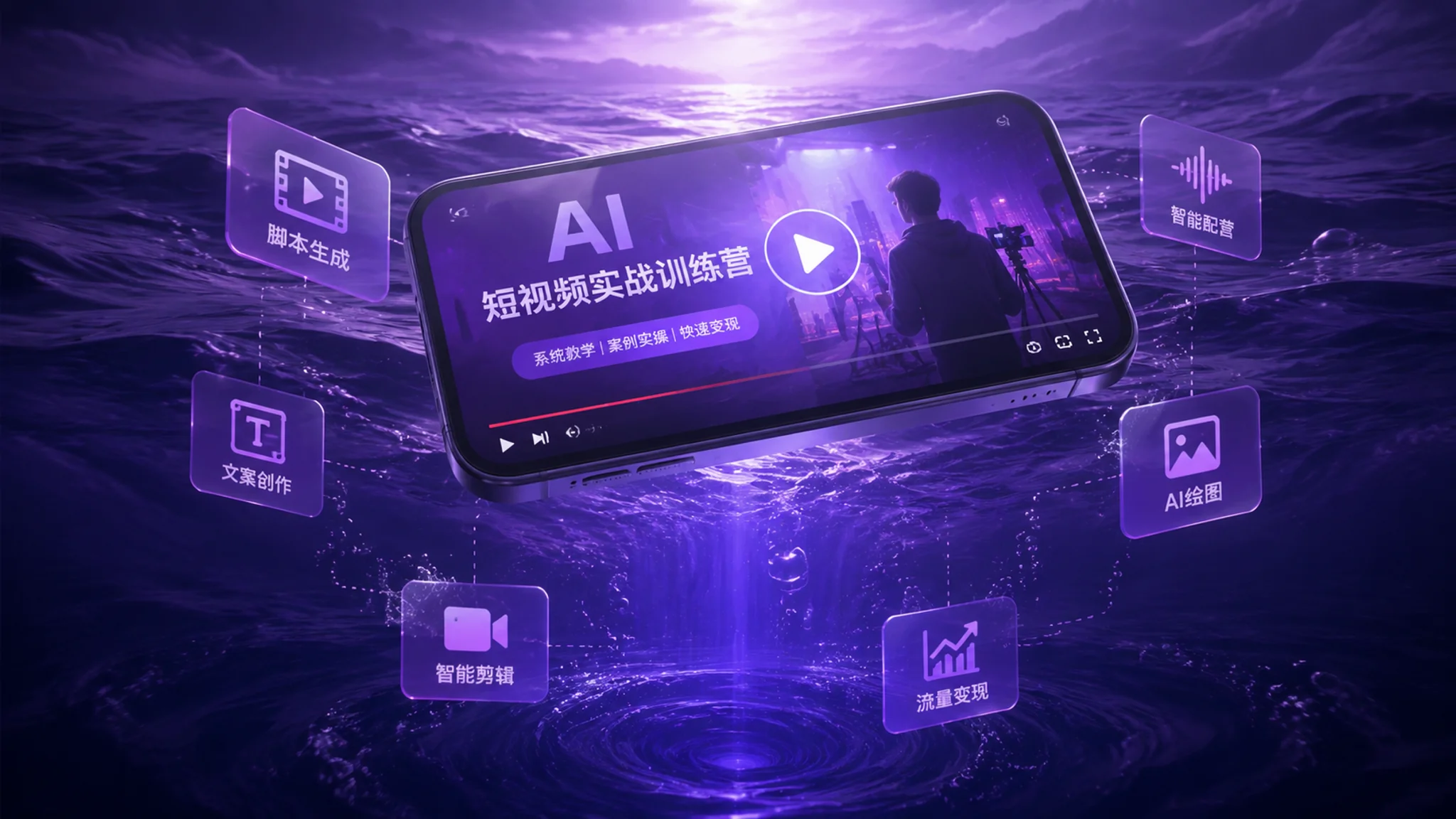 短视频AI培训的水有多深？报过课跑过号的人来交底