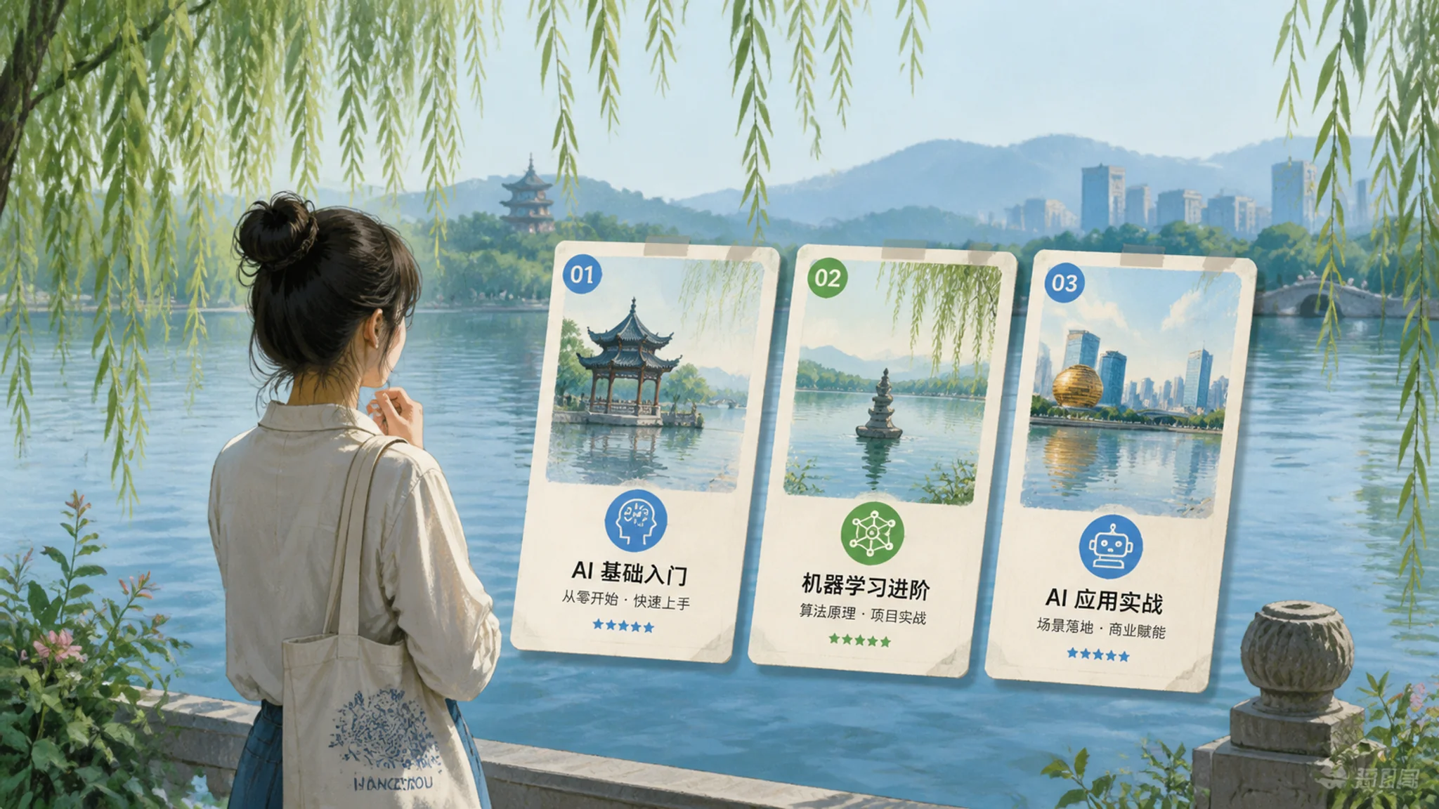 ai培训杭州怎么选？报过三个班的人拆给你看