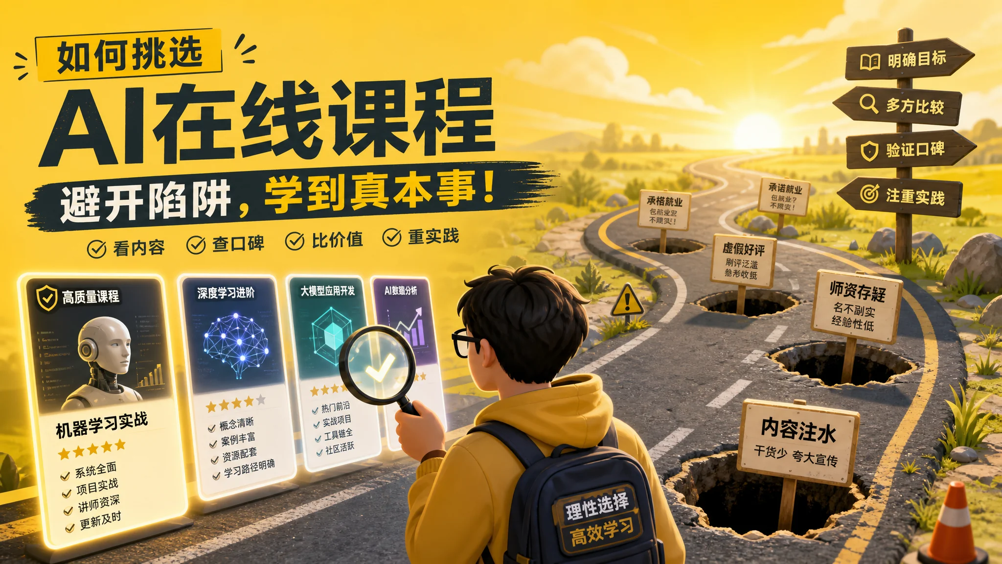 网上培训AI怎么选不踩坑？线上课老学员的完整攻略