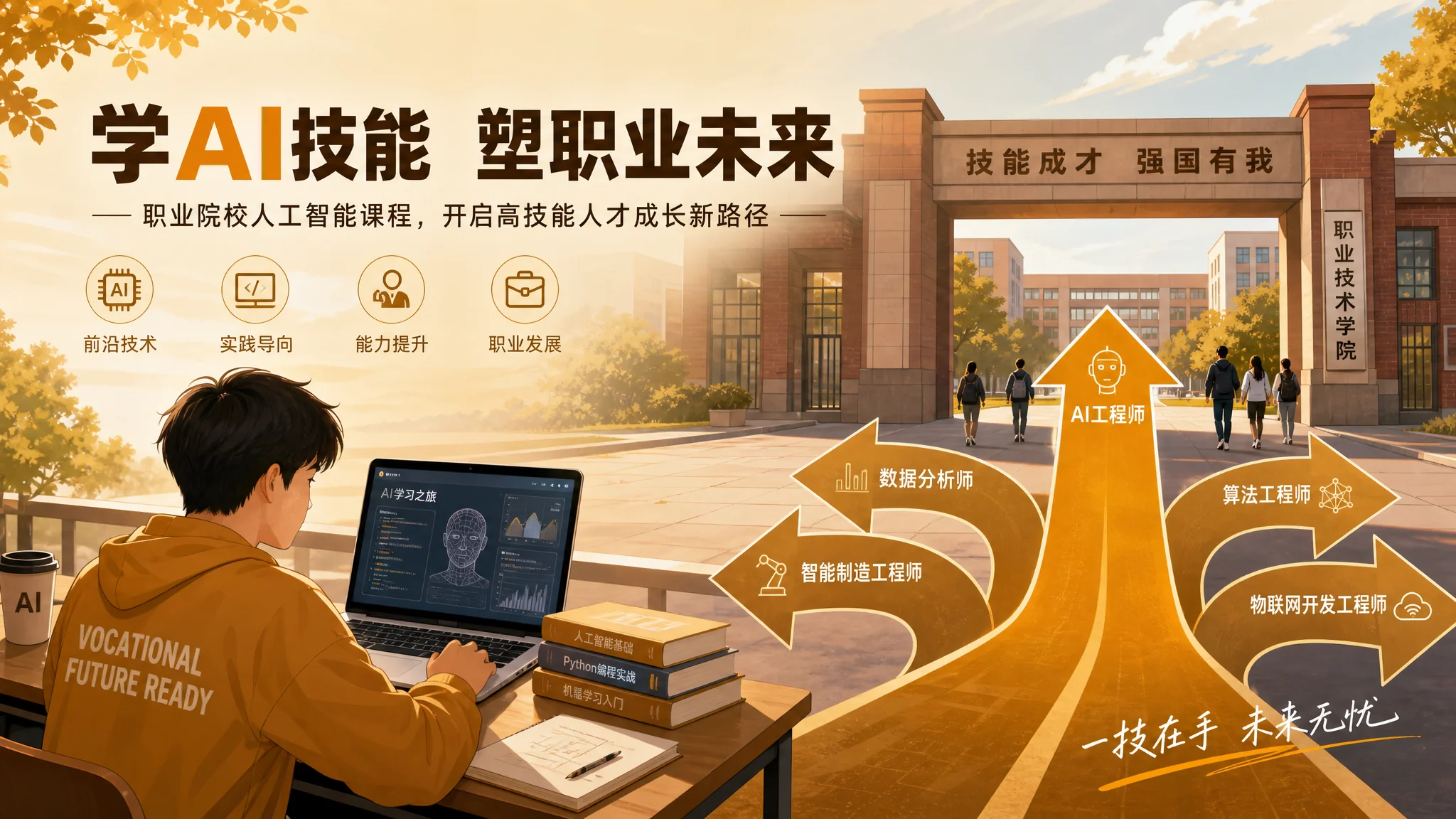 株洲计算机AI培训班怎么挑？职校生转行的实地笔记