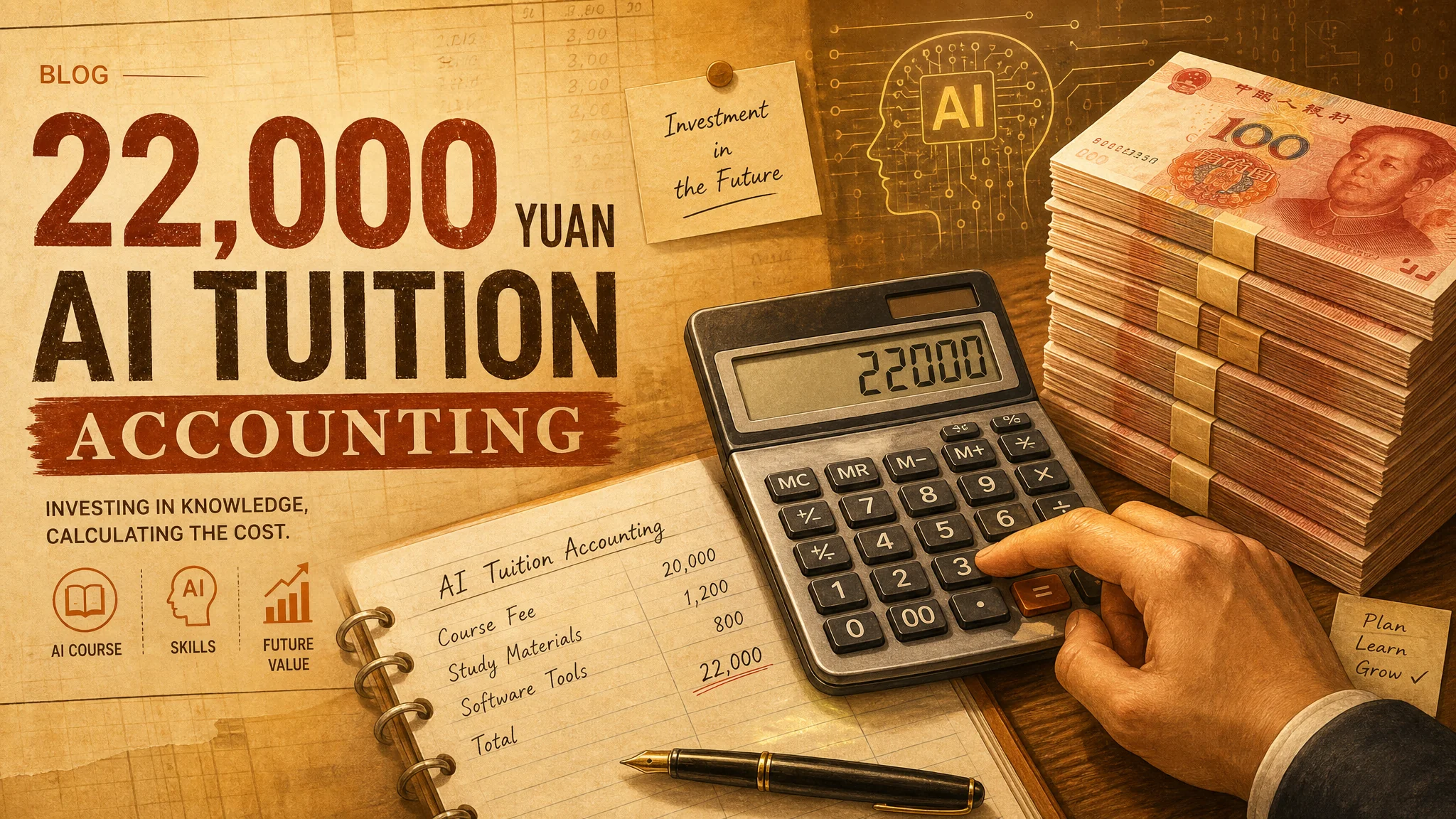 AI培训到底值不值得报？我交了2.2万学费后替你把账算明白