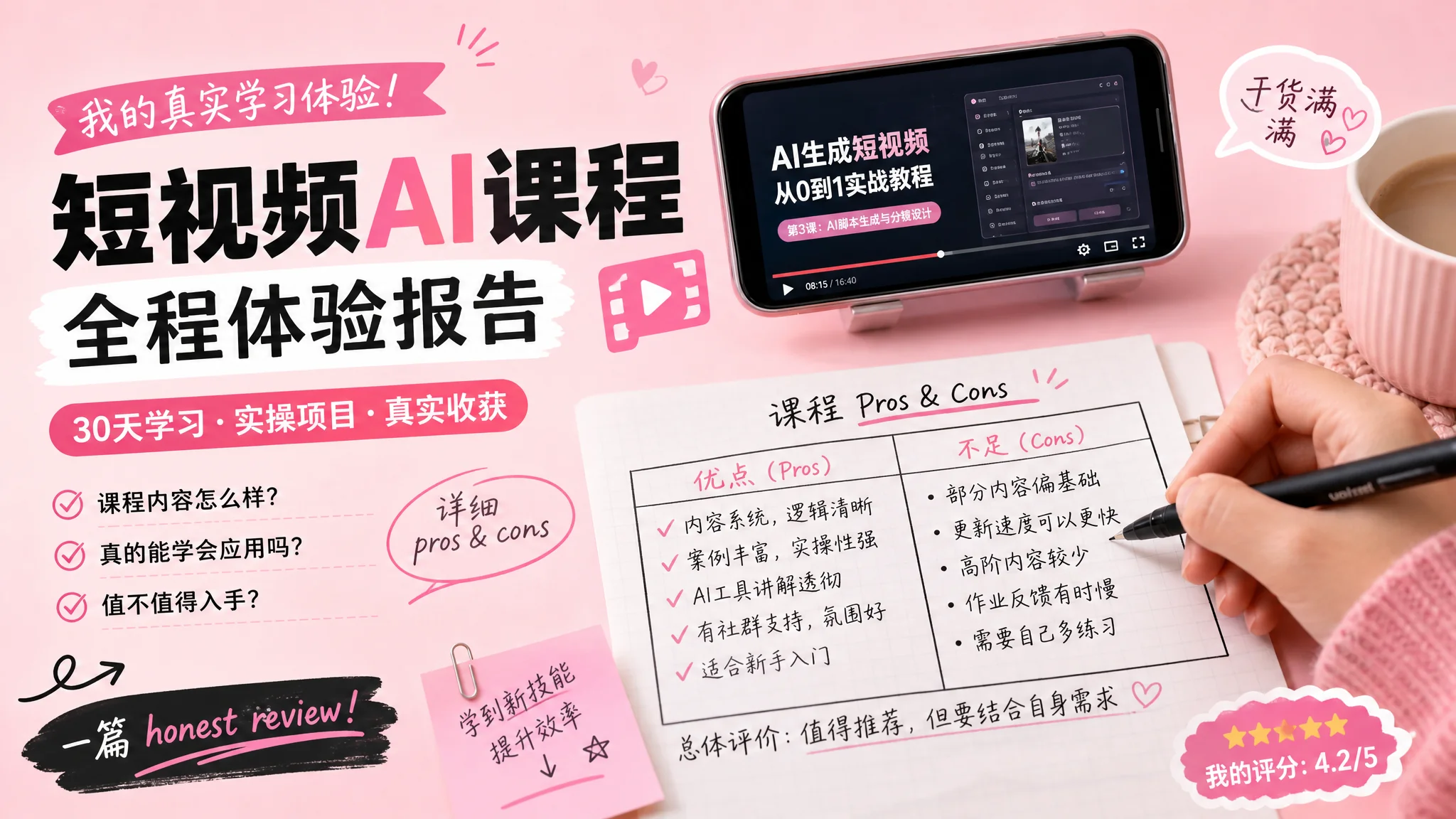 小影ai培训是不是智商税？报课学员的完整体验报告