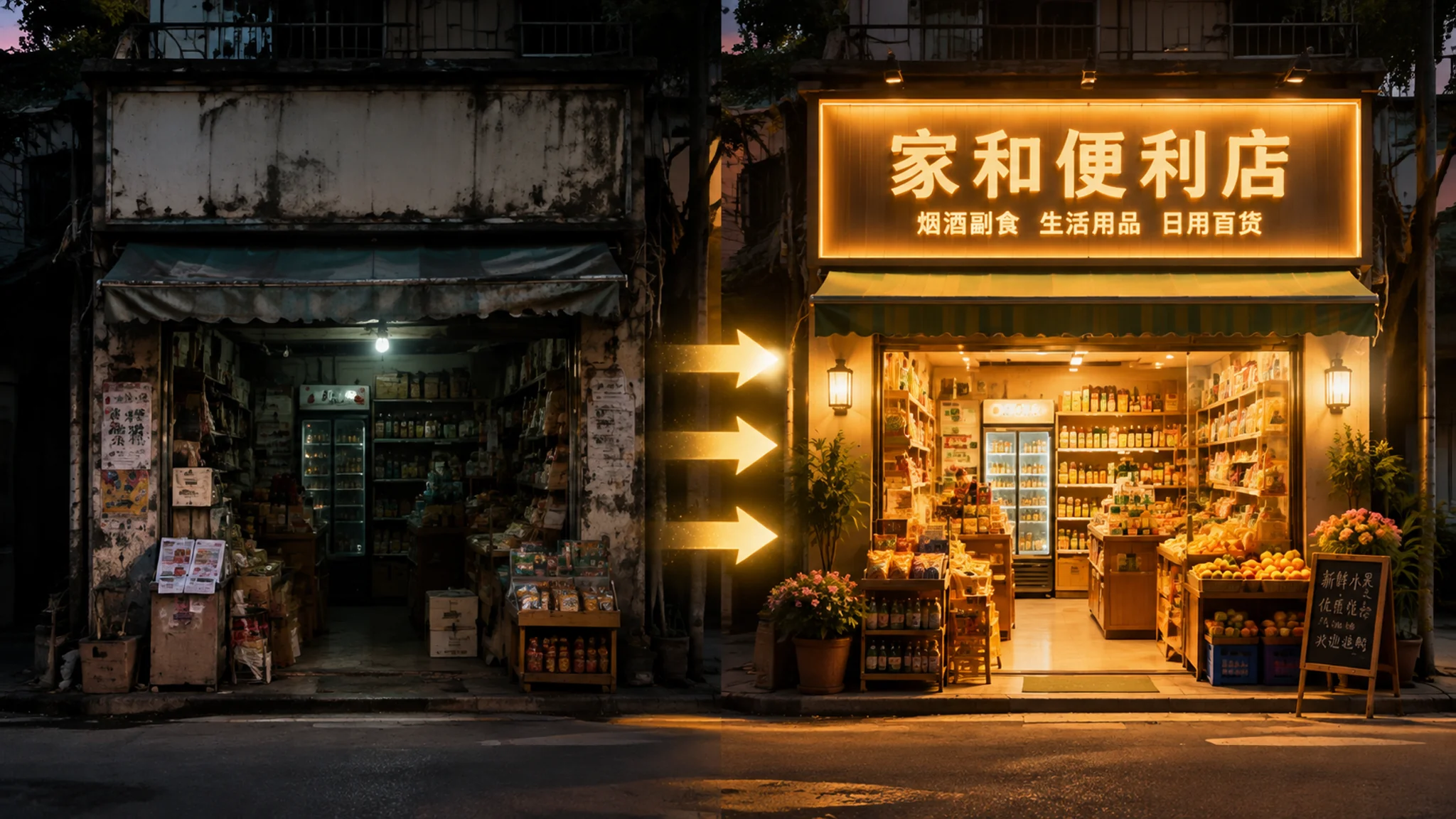 AI修门店图：小商家门头照片的快速优化法
