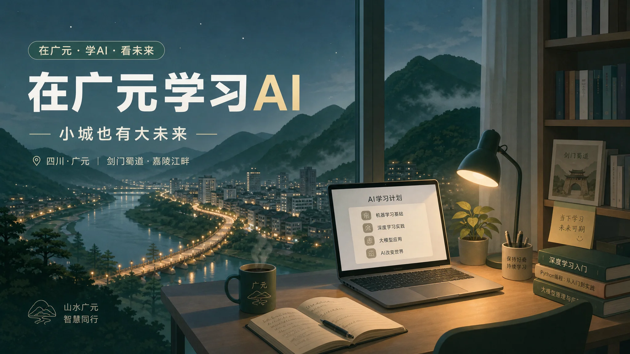 广元ai培训在哪里？川北小城学AI的选择
