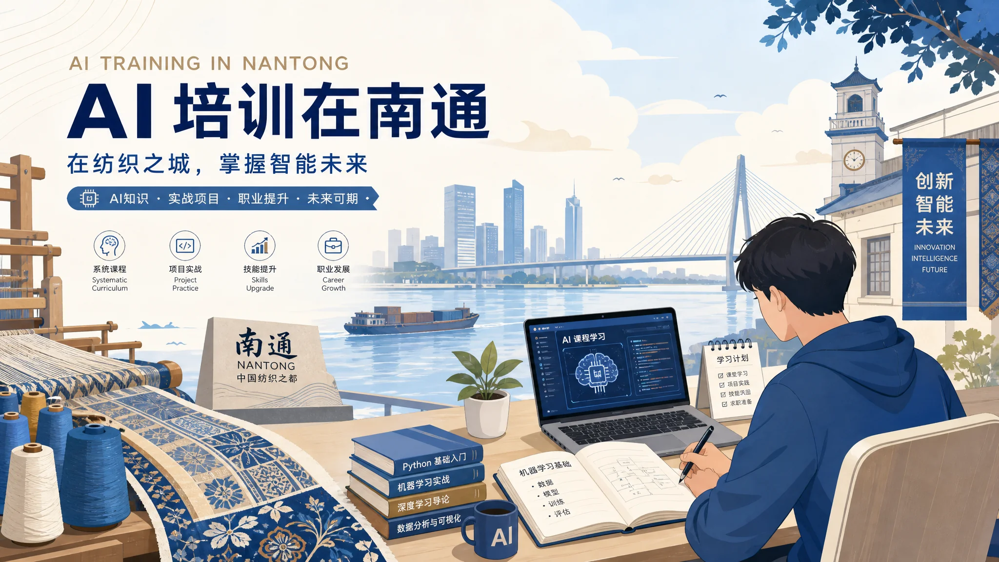 南通ai培训哪里好？南通学AI的课程行情与建议