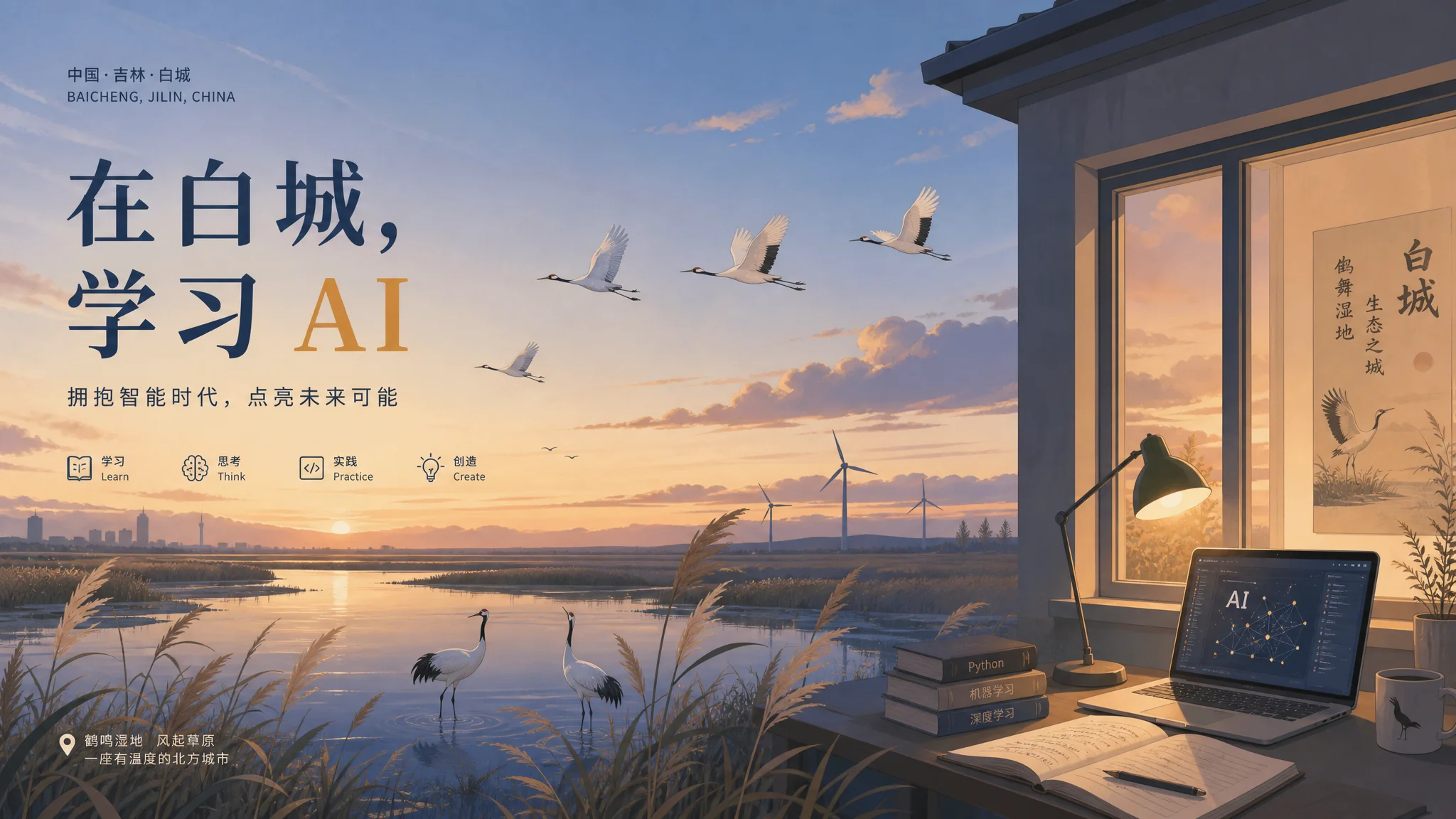 白城Ai培训在哪里？鹤城学AI的选择