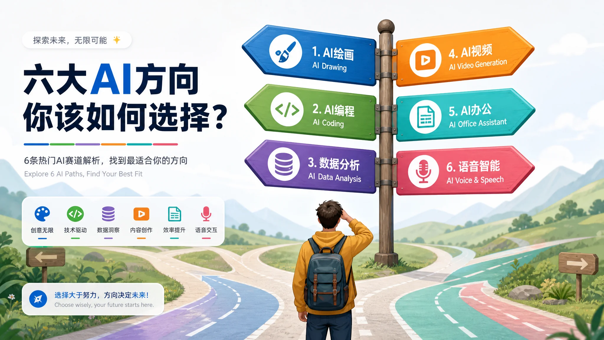 ai方向培训怎么选？六大方向选择指南