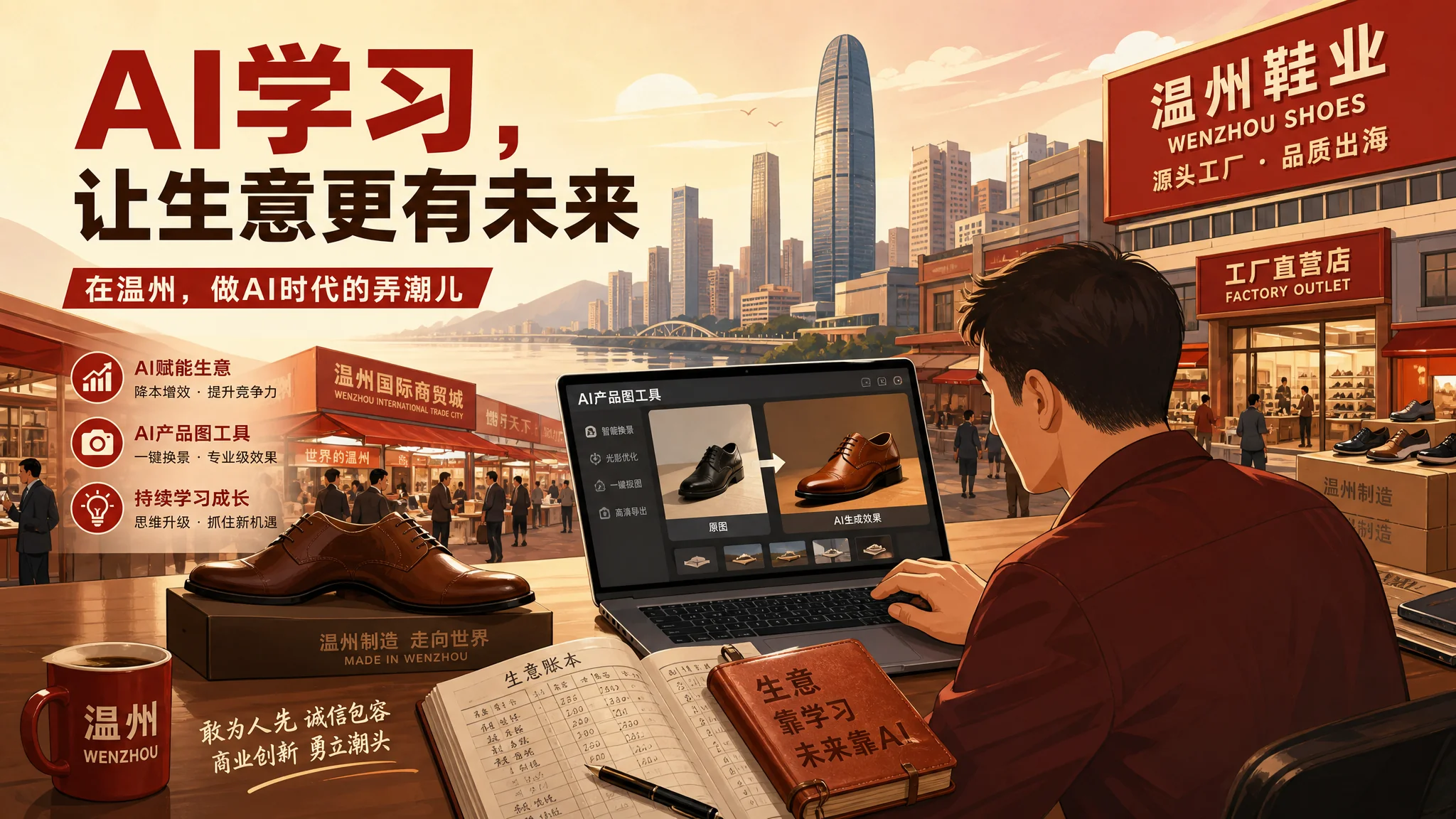 AI培训温州哪里好？瓯越学AI的行情