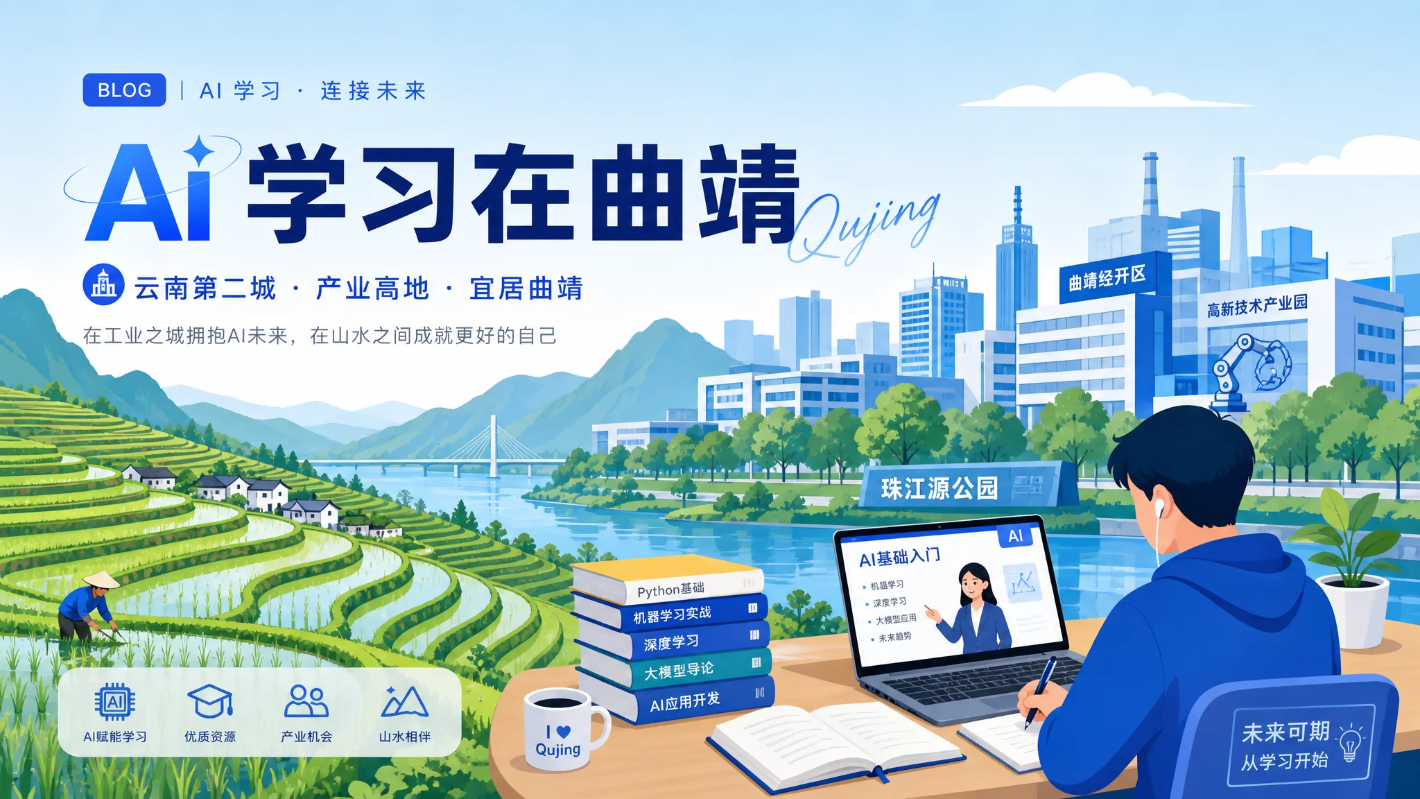 曲靖ai培训在哪里？云南第二大城学AI的选择