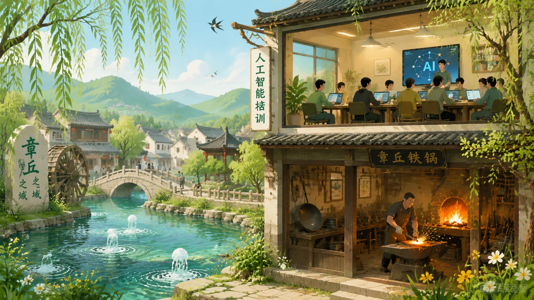 章丘ai培训在哪里？泉城东部学AI的选择