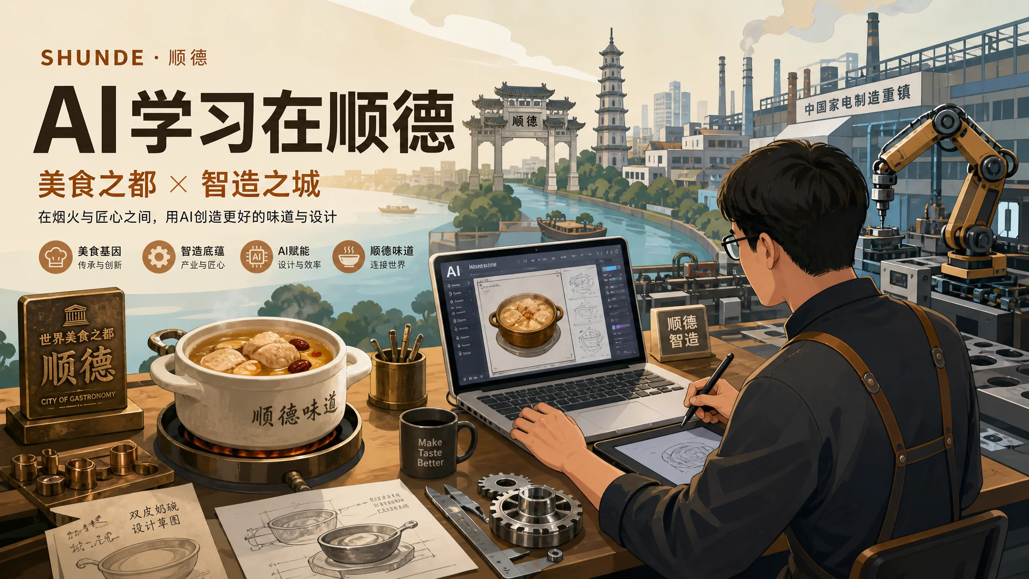 ai培训顺德哪里好？顺德学AI的行情