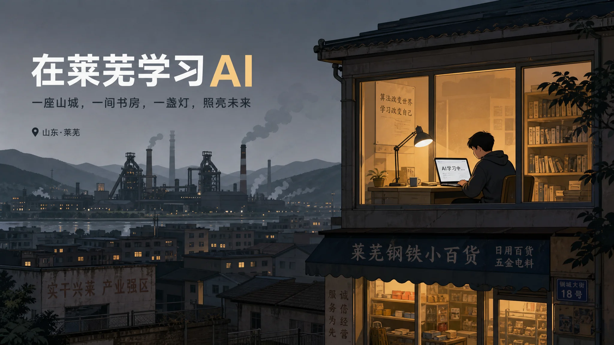 莱芜ai培训在哪里？鲁中山城学AI的选择