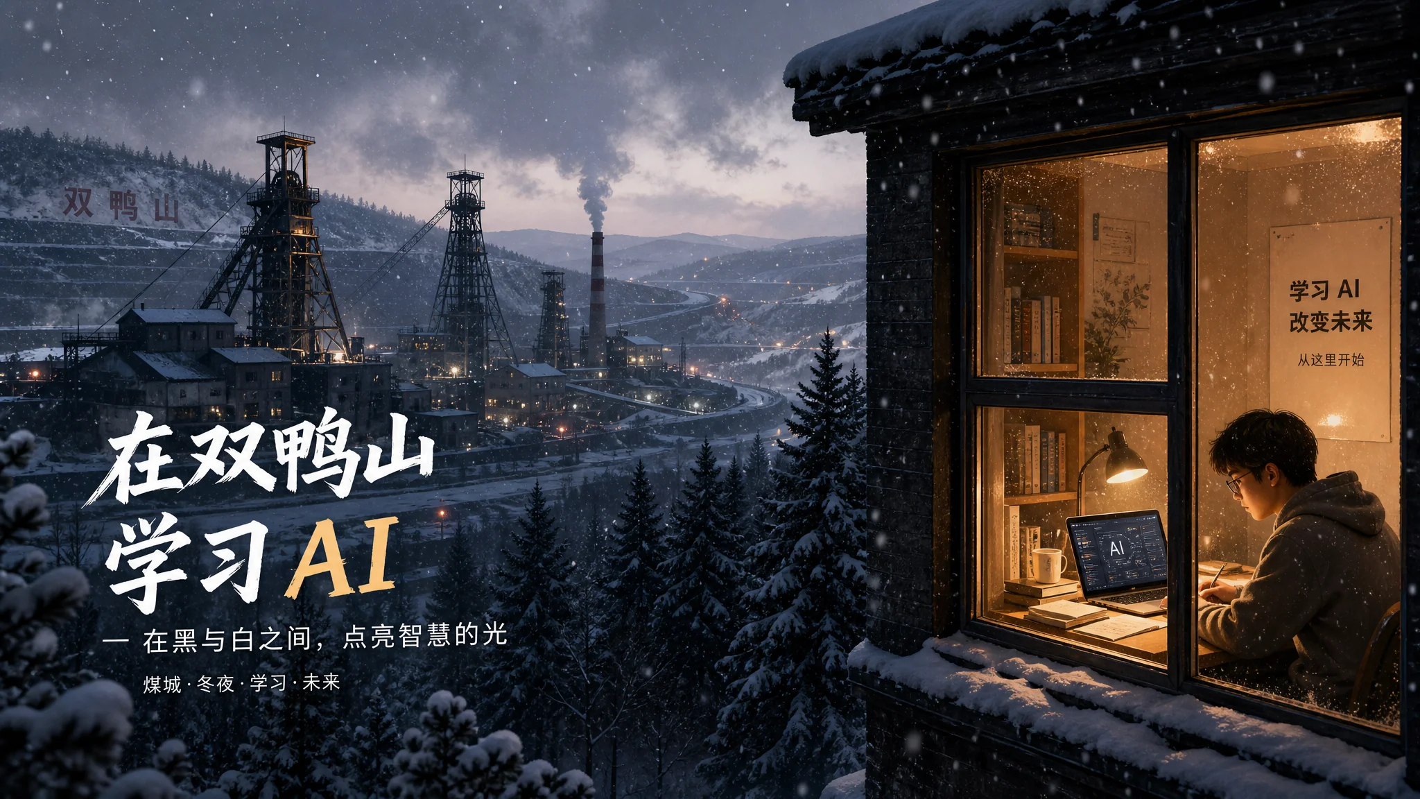 双鸭山ai培训在哪里？煤城学AI的选择