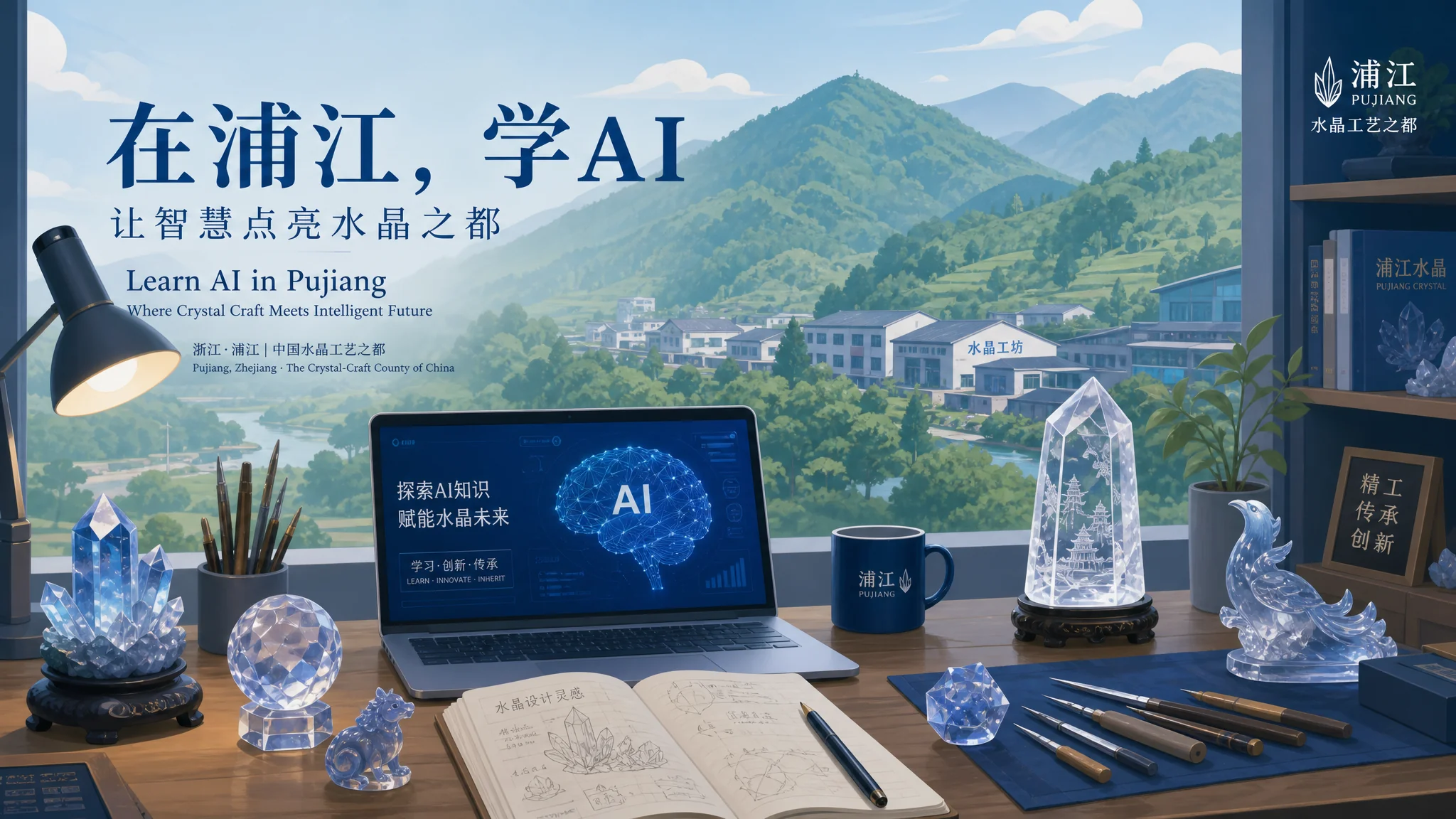 浦江ai培训在哪里？浙中小县学AI的选择