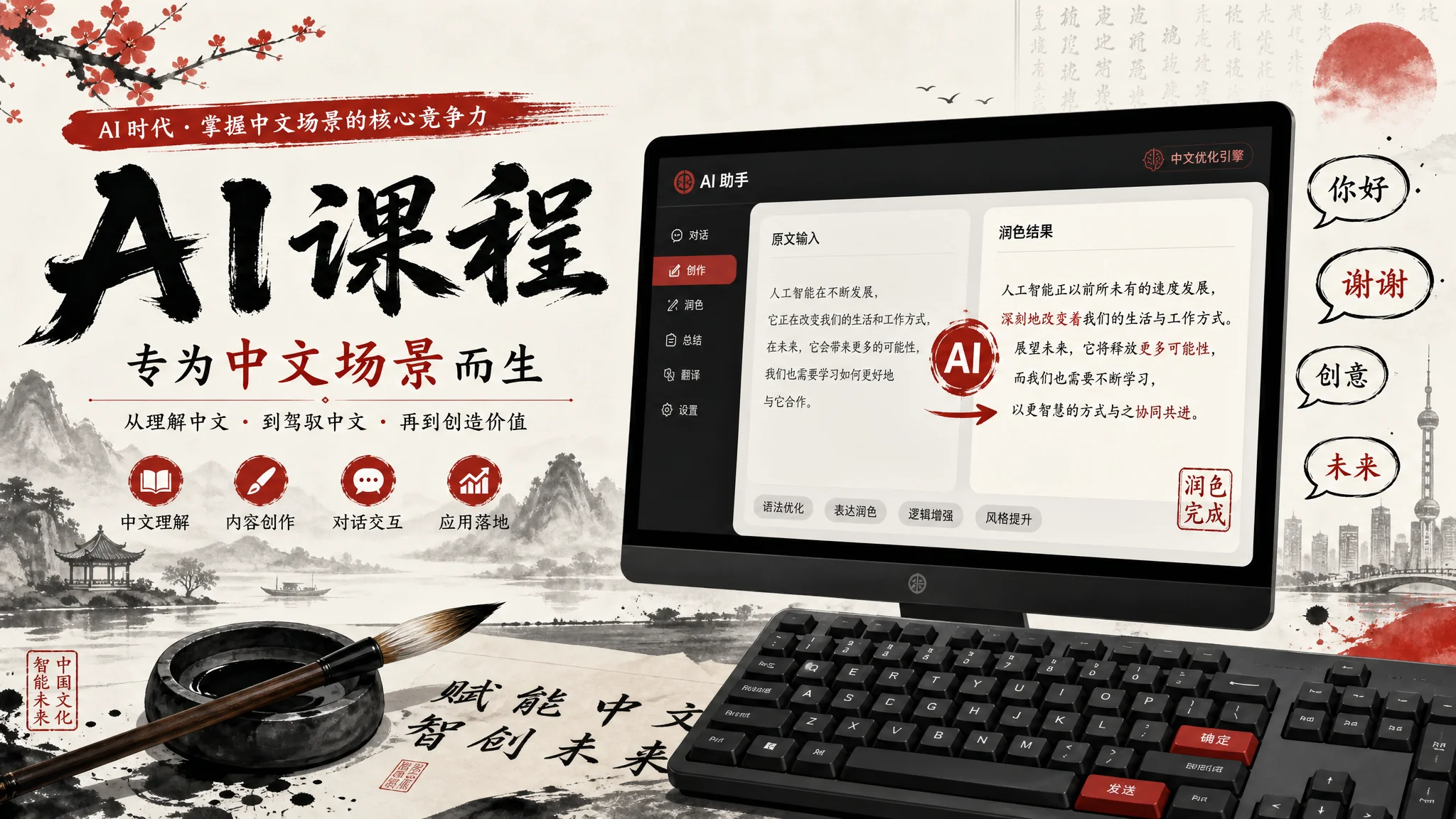 ai中文培训是什么？中文场景的AI课程观察