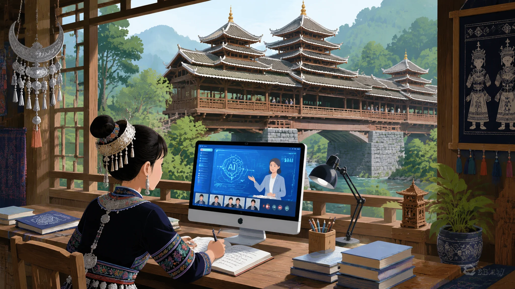 通道ai培训在哪里？湘西南小县学AI的路