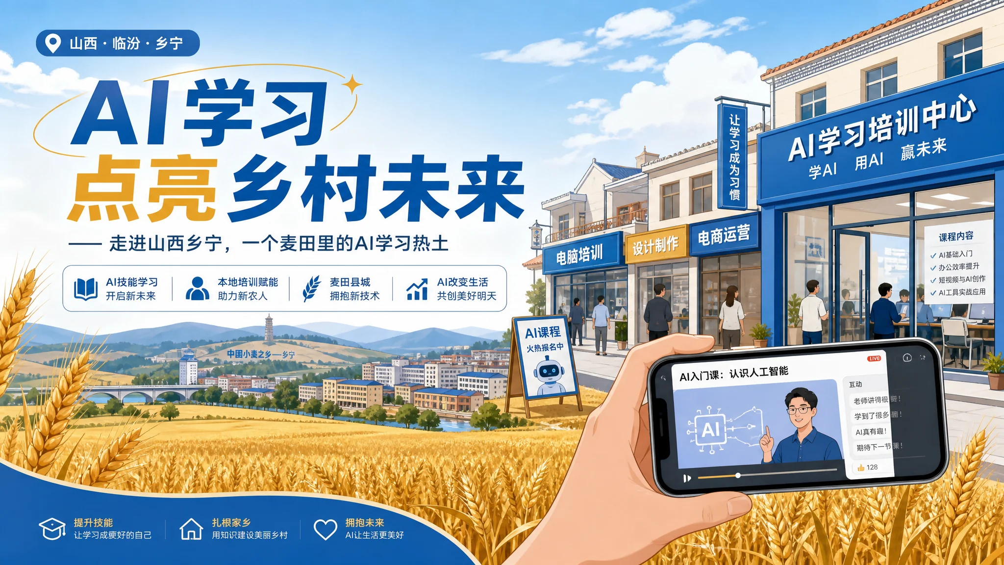 郓城培训ai去哪学？鲁西南小县的AI学习路线