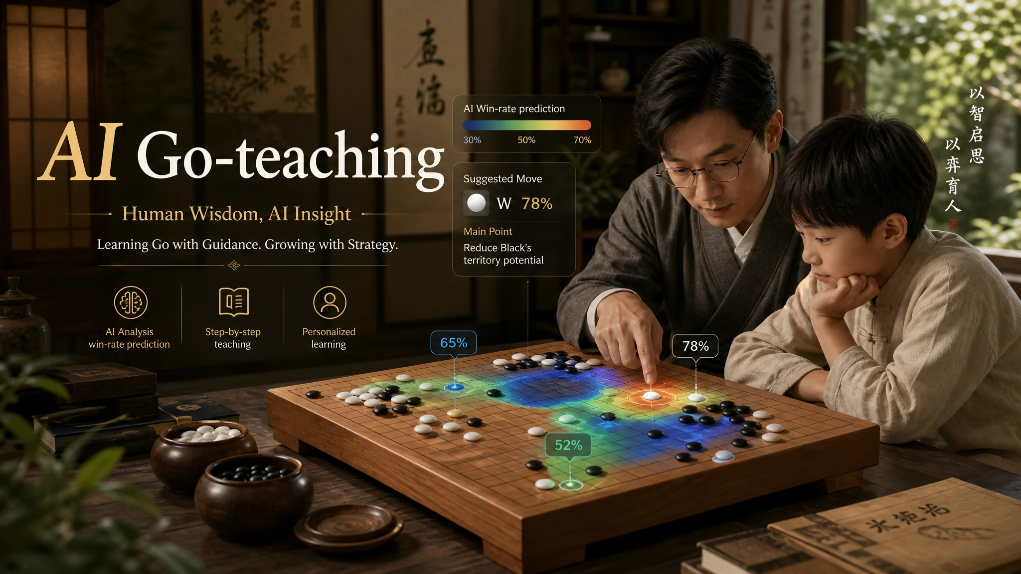 AI围棋培训是什么？围棋教学AI课观察