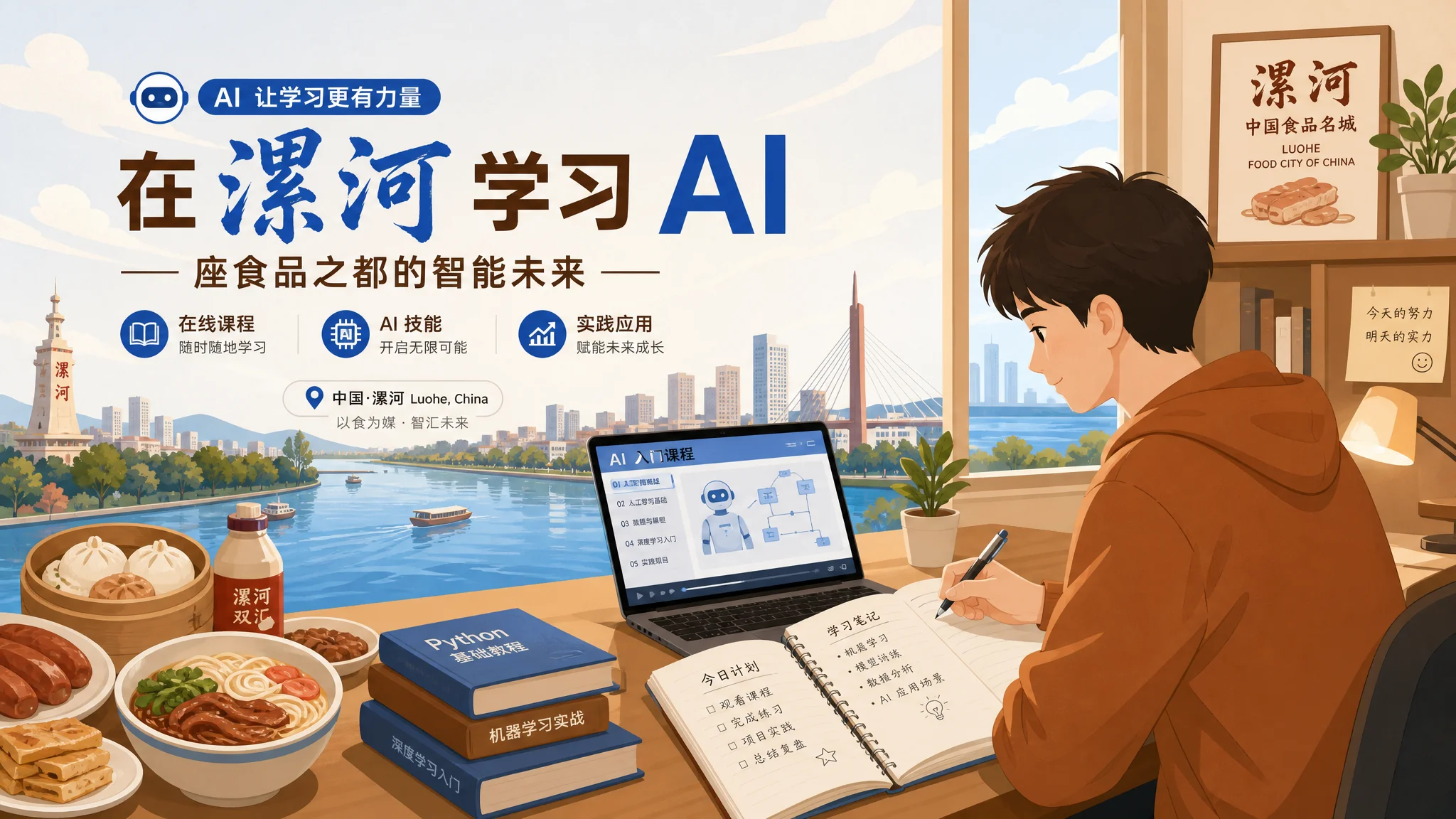 漯河ai培训哪里有？豫中小城学AI的路线