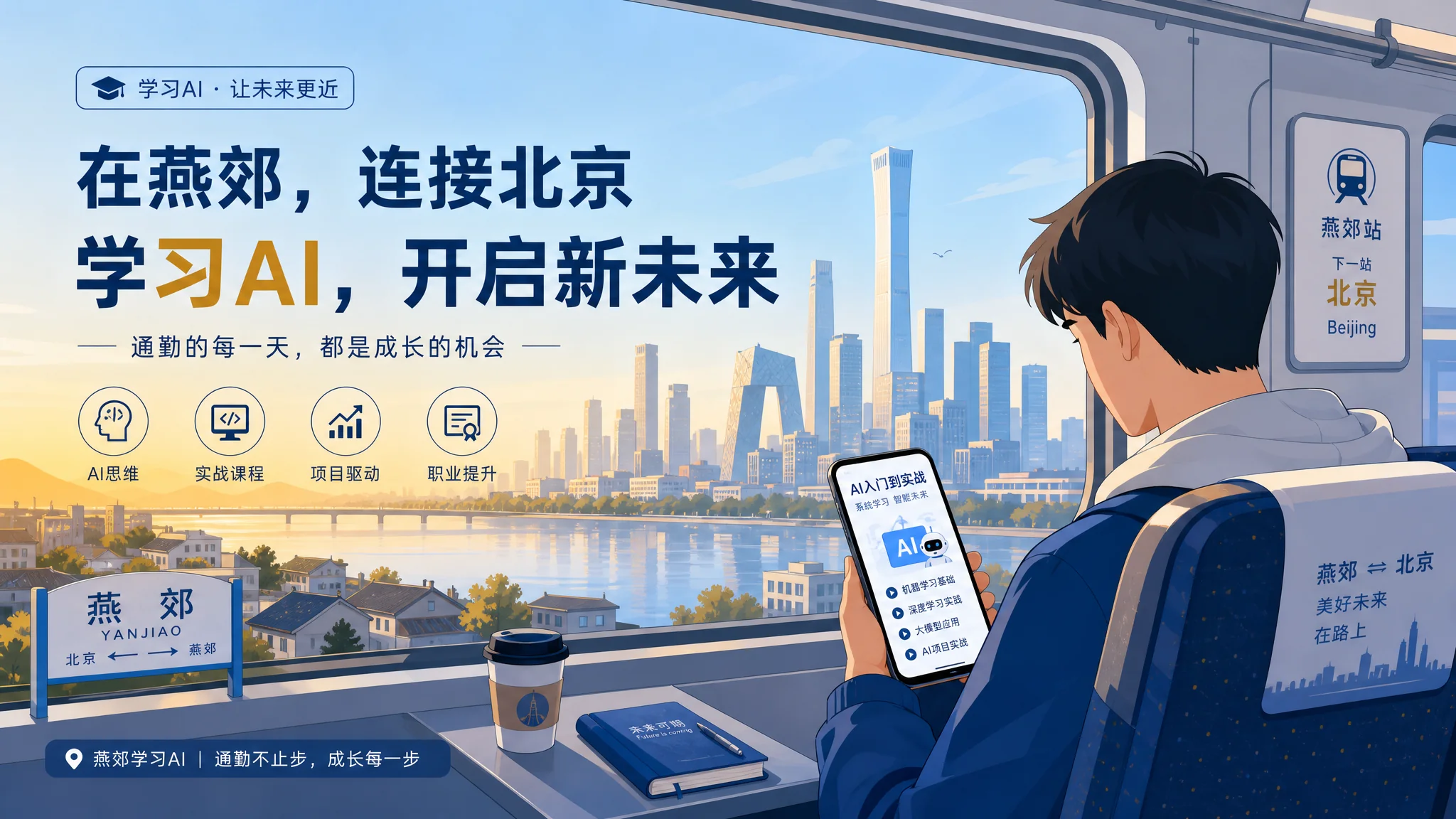 燕郊ai培训有什么？环京小城学AI的现实选择