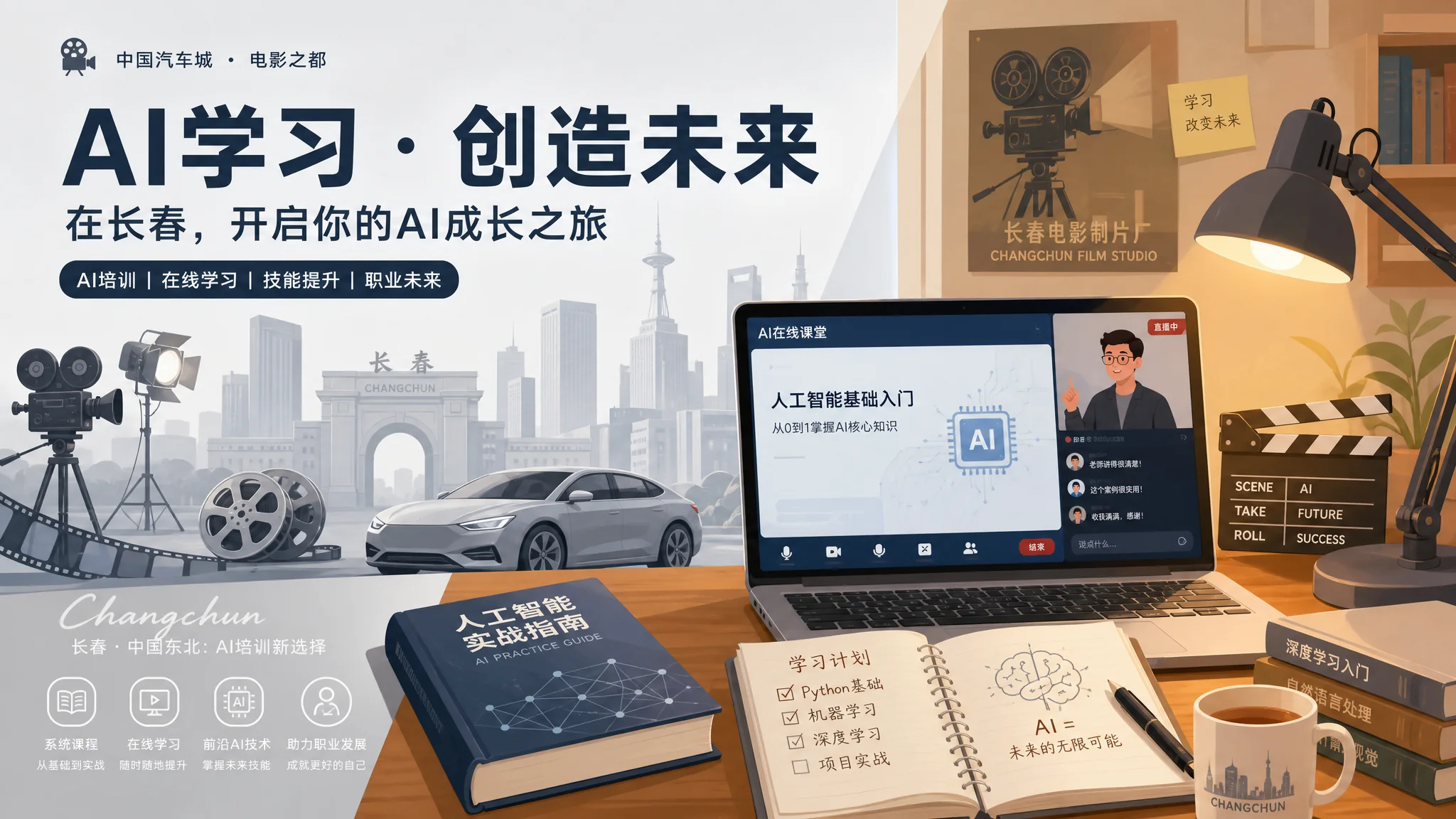 ai培训长春哪里有？长春学AI的课程行情