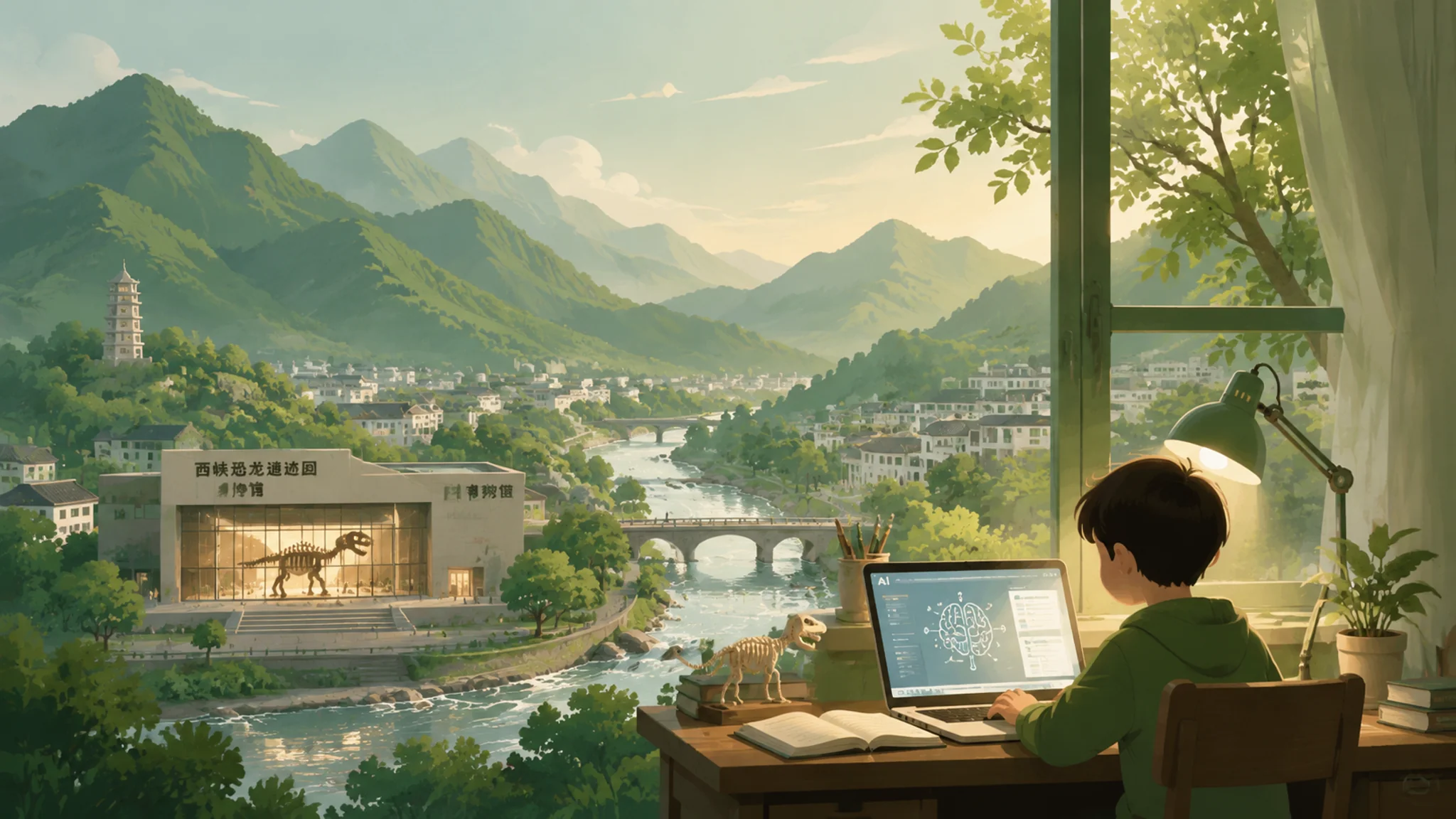 西峡ai培训在哪里？伏牛山小县学AI的路