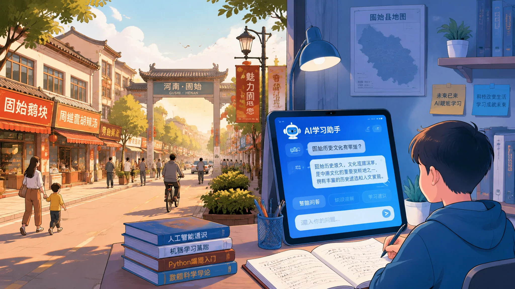 固始培训ai去哪学？豫南人口大县学AI的路线