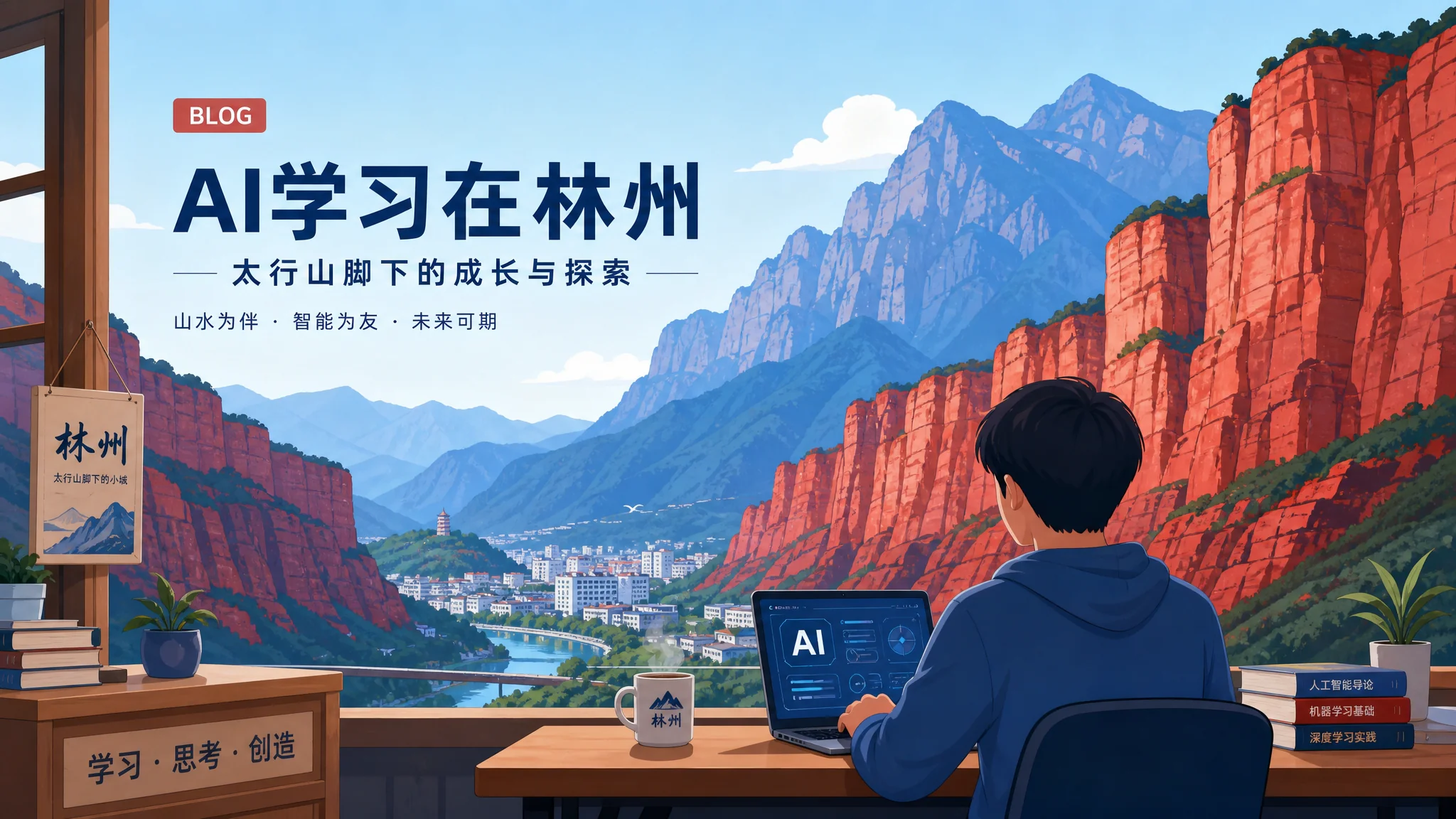 林州ai培训在哪里？太行山下小城学AI的路