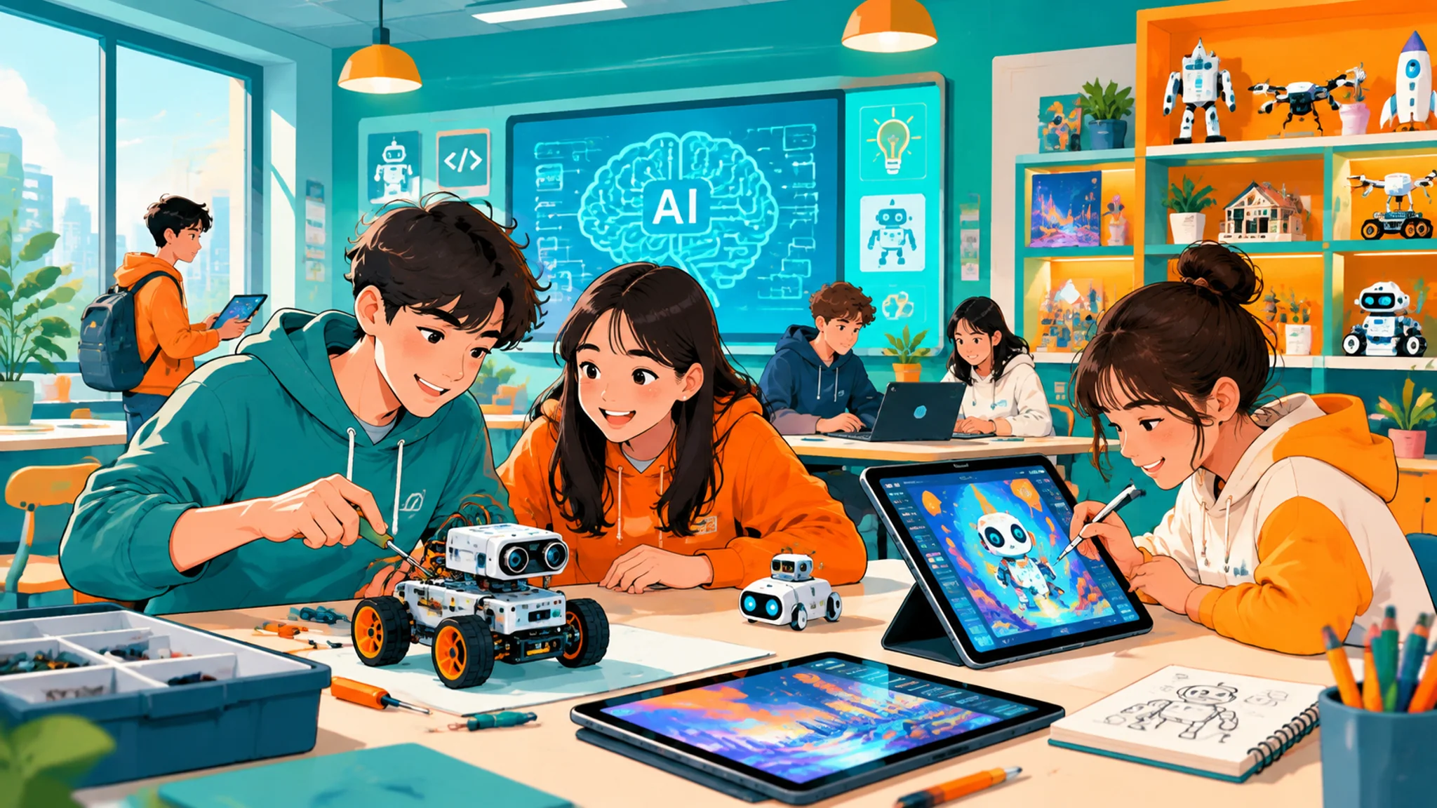 ai少年培训怎么选？青少年AI课程观察