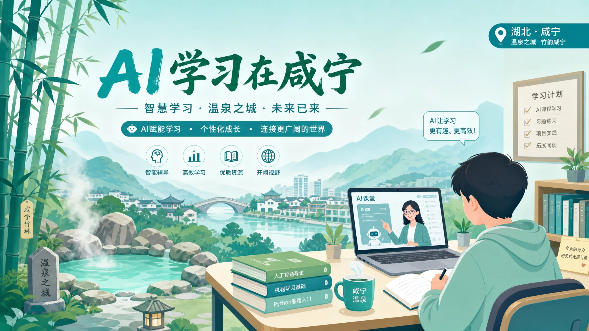 咸宁ai培训哪里有？鄂南小城学AI的选择
