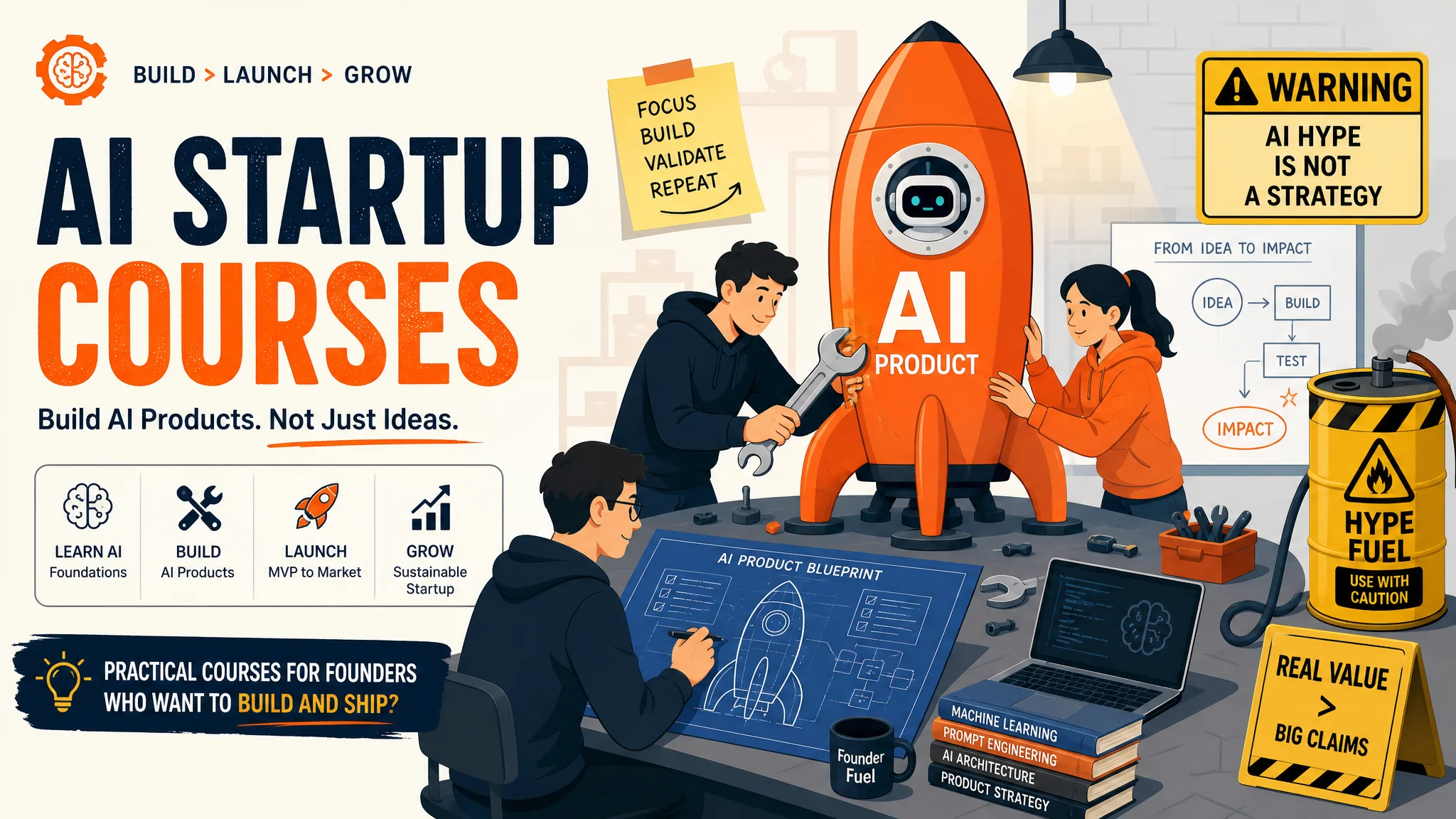 ai创业培训学什么？AI创业课的内容与避坑