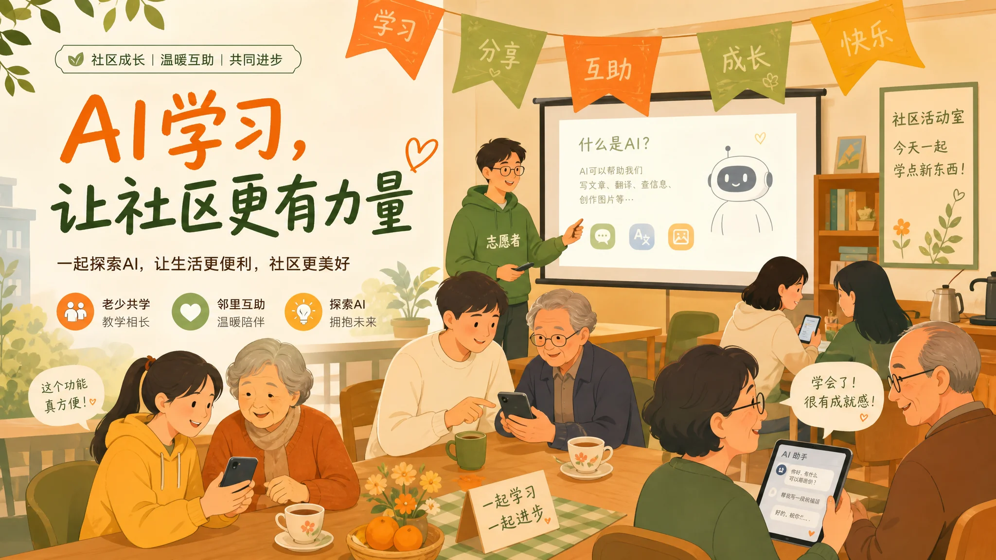 社区ai培训是什么？社区AI学习观察