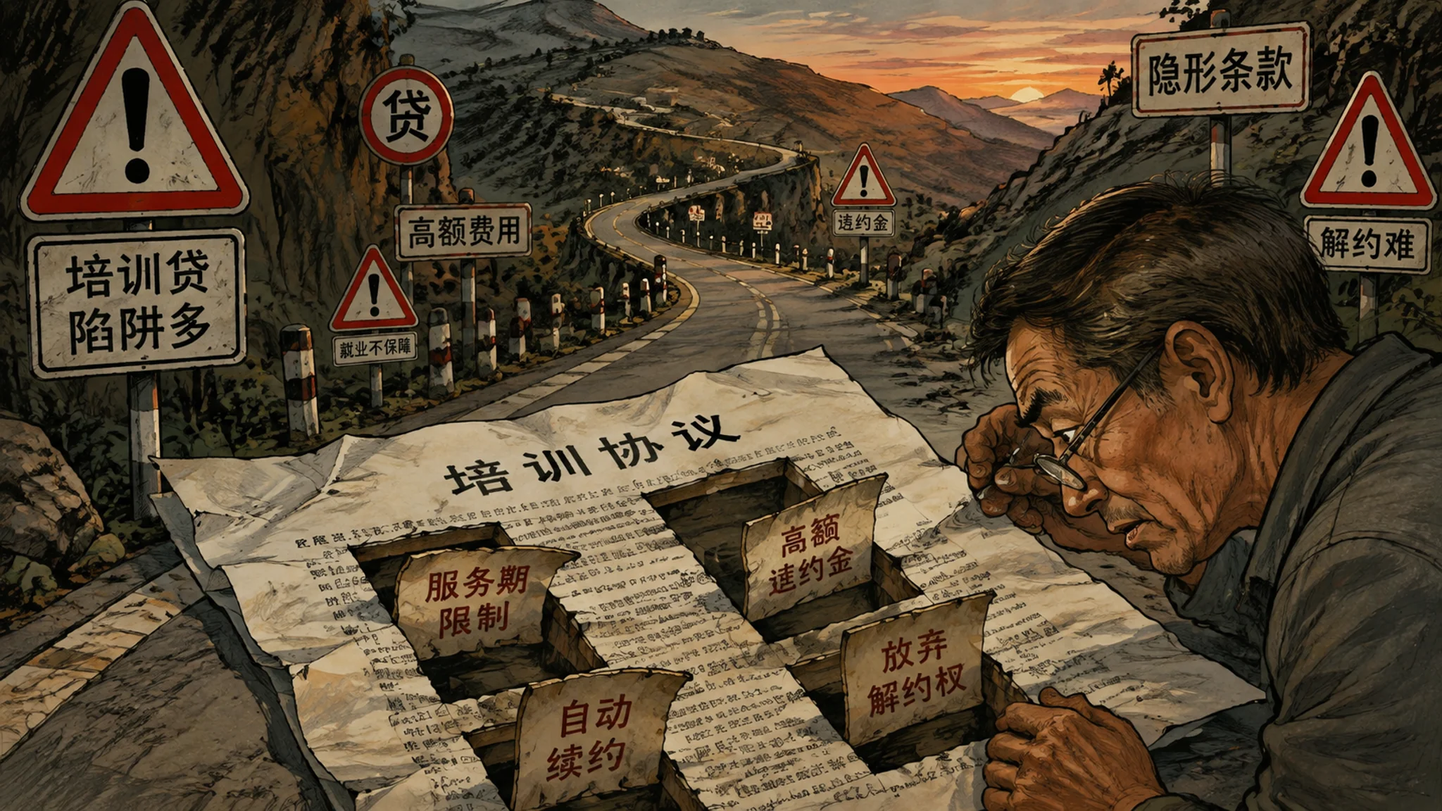 凉山AI培训避坑指南：我舅舅差点踩完销售话术和合同里的坑