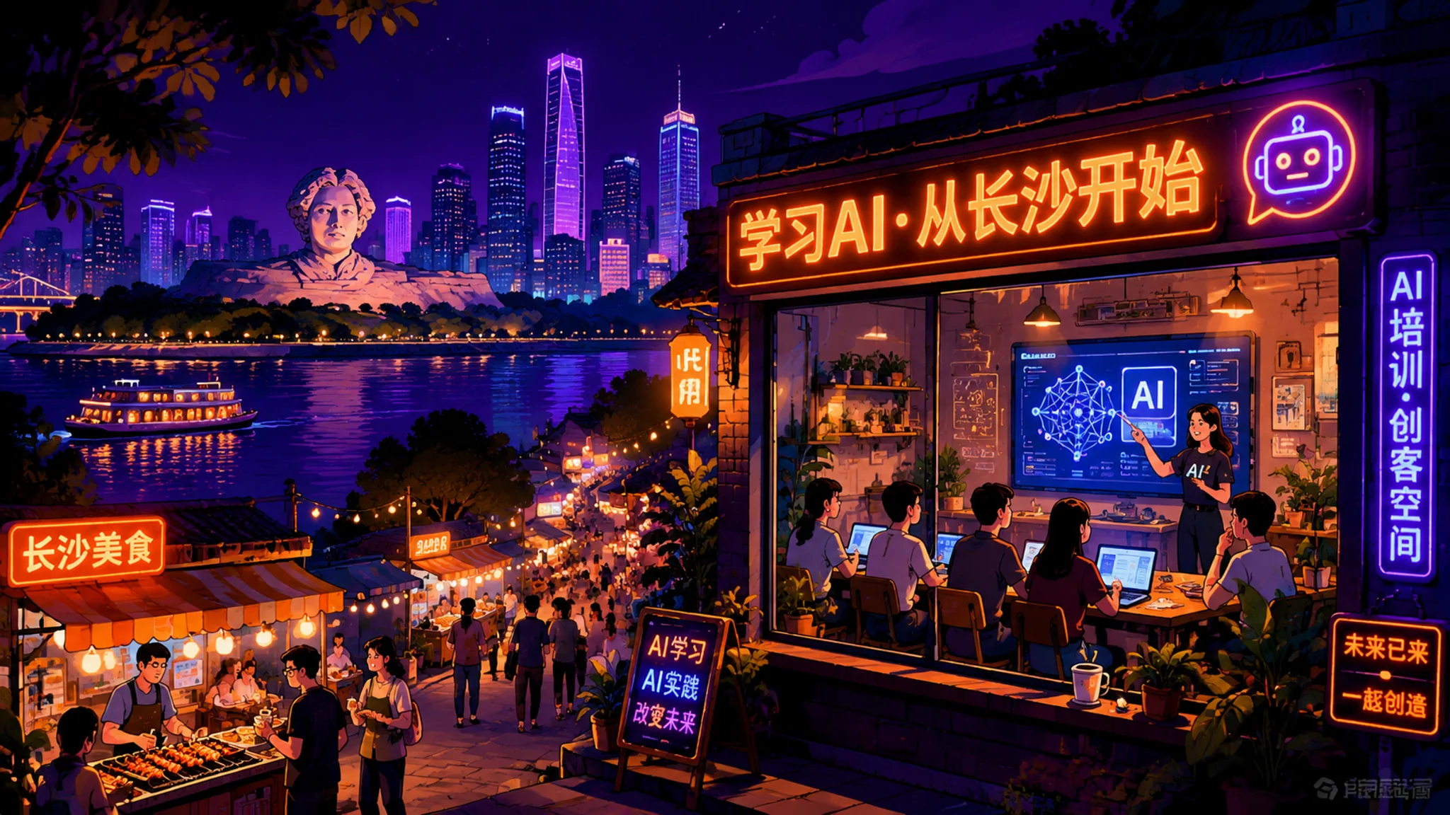 长沙培训ai哪里好？长沙学AI的行情