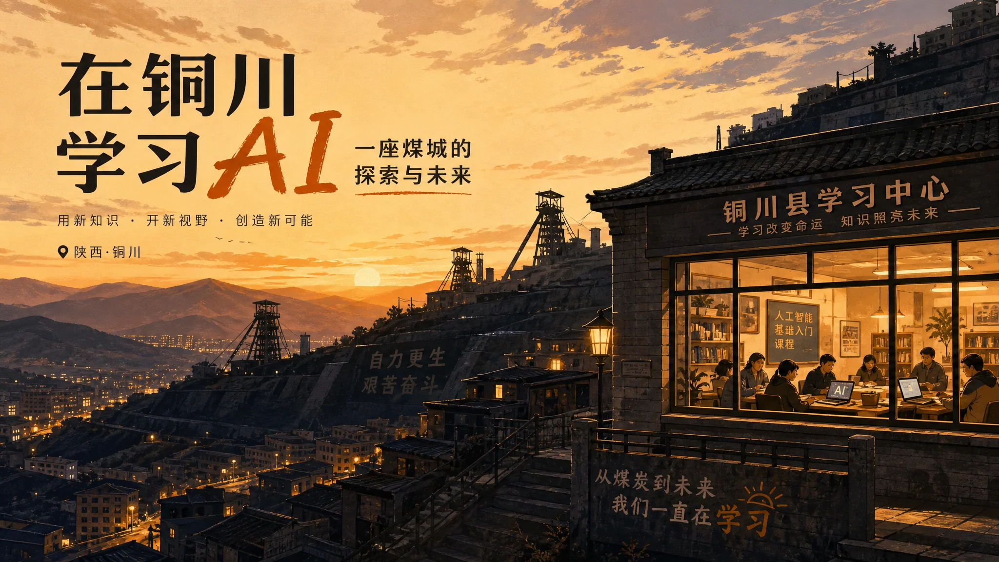 ai培训铜川在哪里？煤城铜川学AI的选择