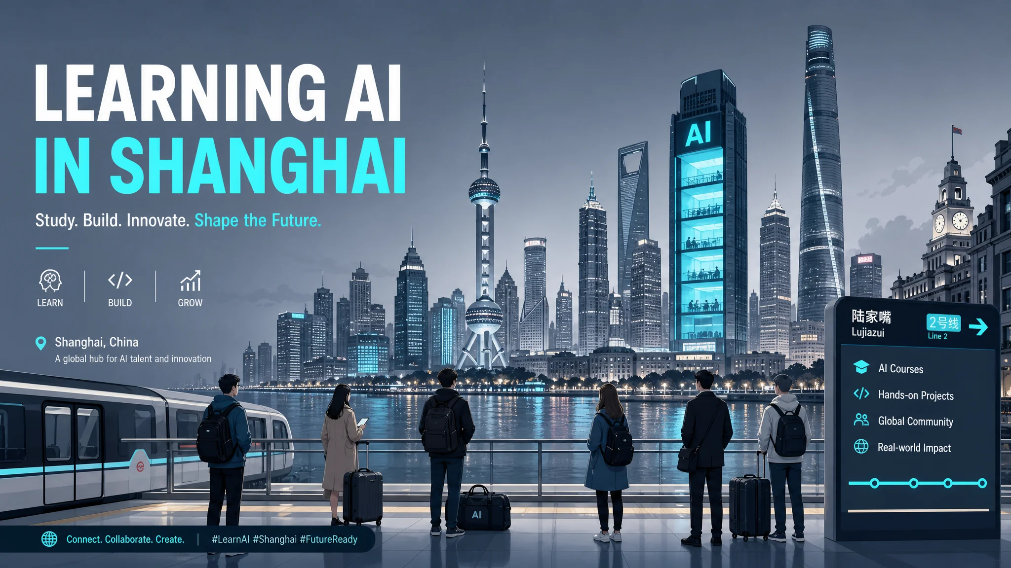 上海培训ai哪里好？上海学AI的行情