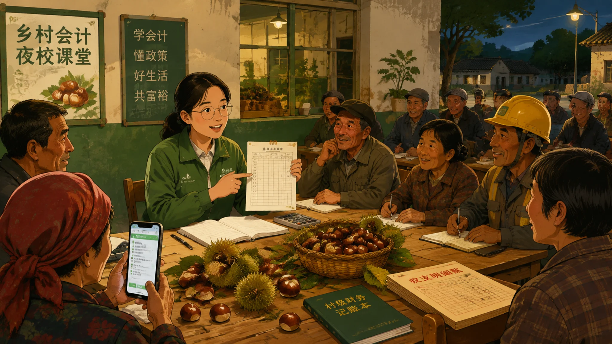 怀柔ai培训去哪找？板栗合作社出纳的区里上课记
