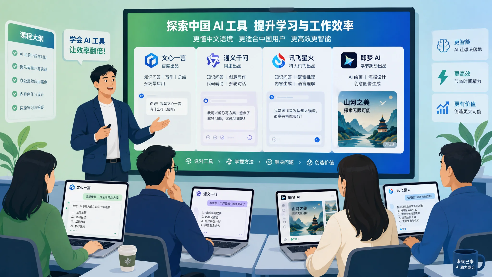 国产ai培训用什么工具？我改了三版课表才踩稳的选型坑