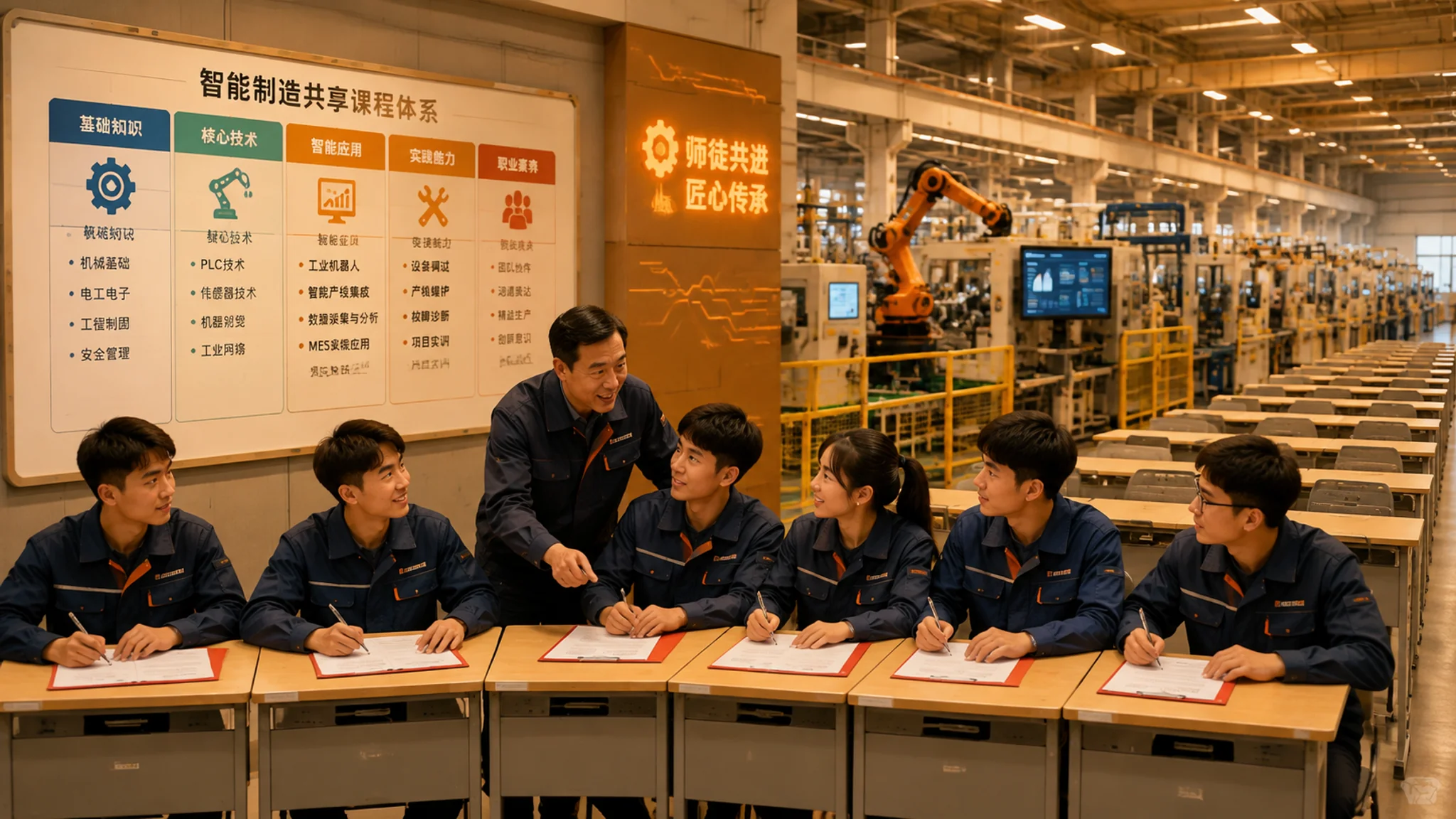 融合ai培训带教记：校企订单班企业导师的一年