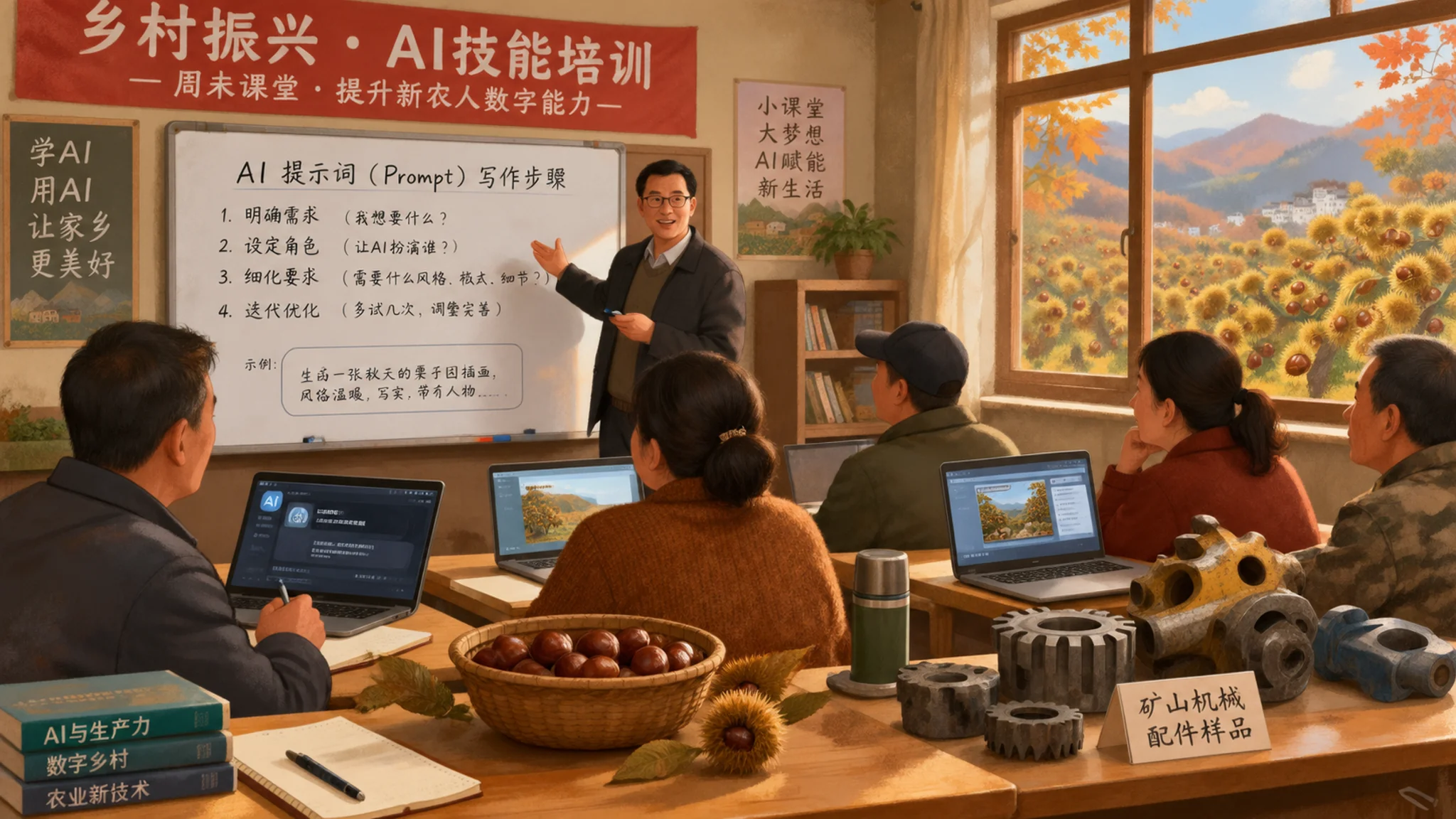 遵化ai培训一期课拆开看：五次课讲了什么，备课花了多少小时