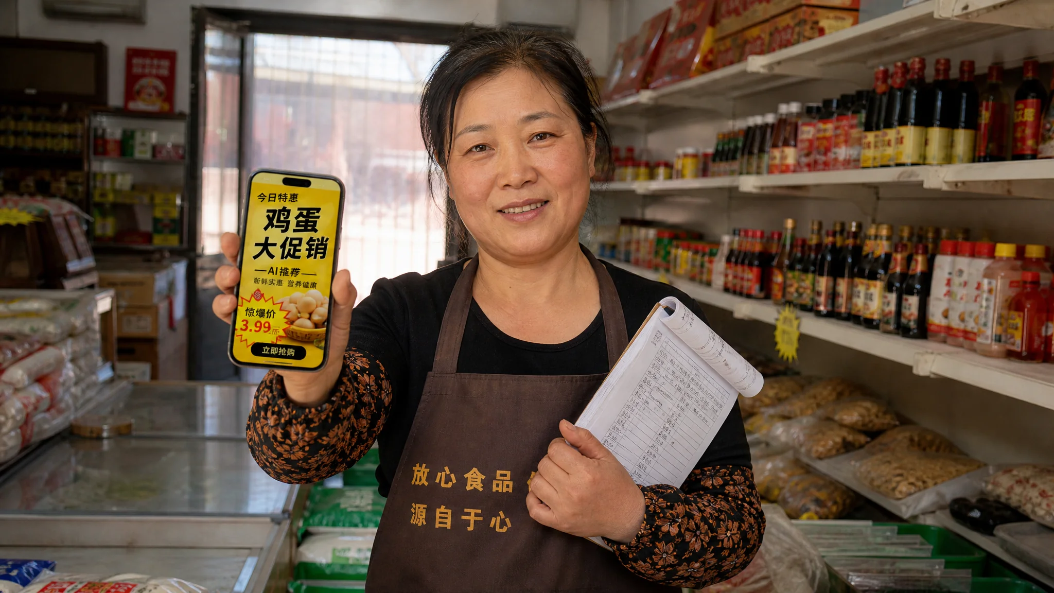 鹿寨ai培训教小店的招子管用吗？超市老板娘实操记