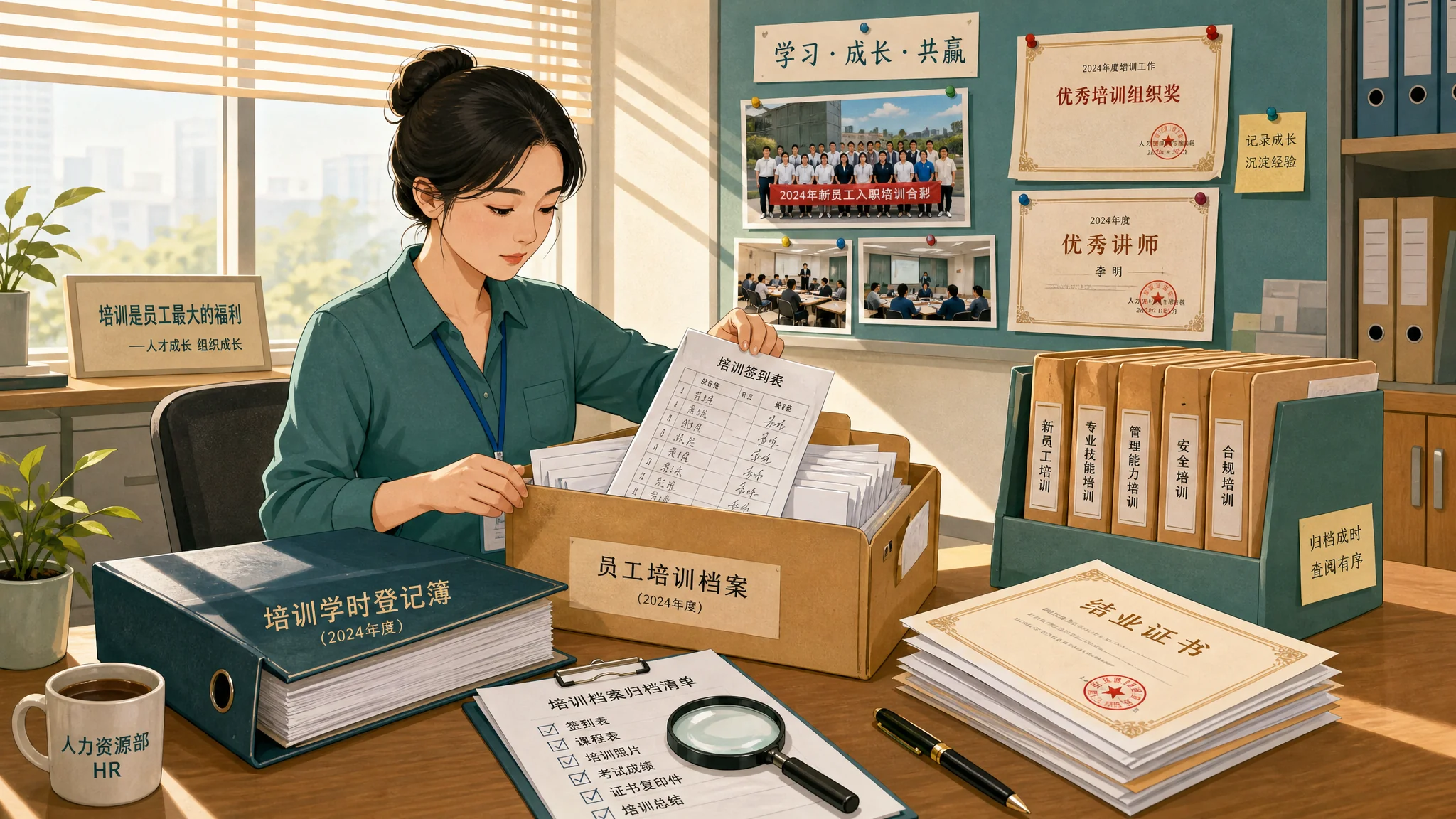 ai培训记录怎么存档？管了三年培训台账的人事实话