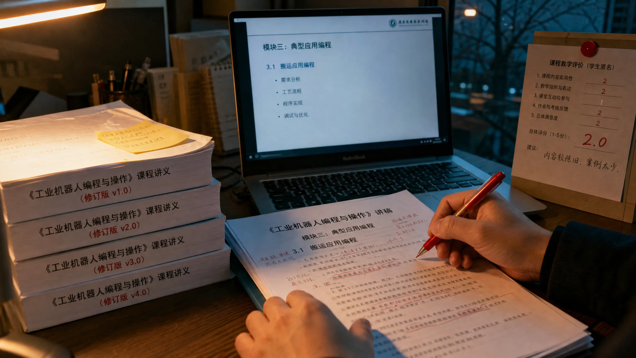 ai培训稿怎么写才压得住场：改了四轮的一份AI课讲稿复盘