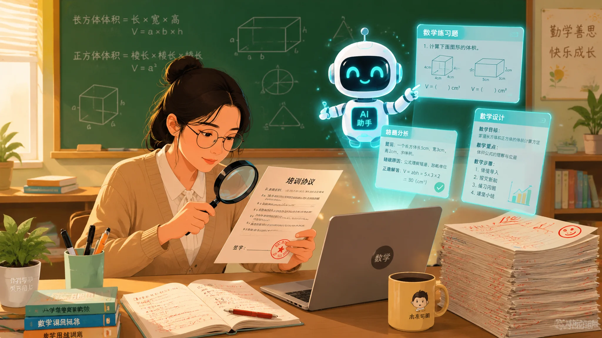 AI教学培训报班前，我把资质、合同和试听都过了一遍