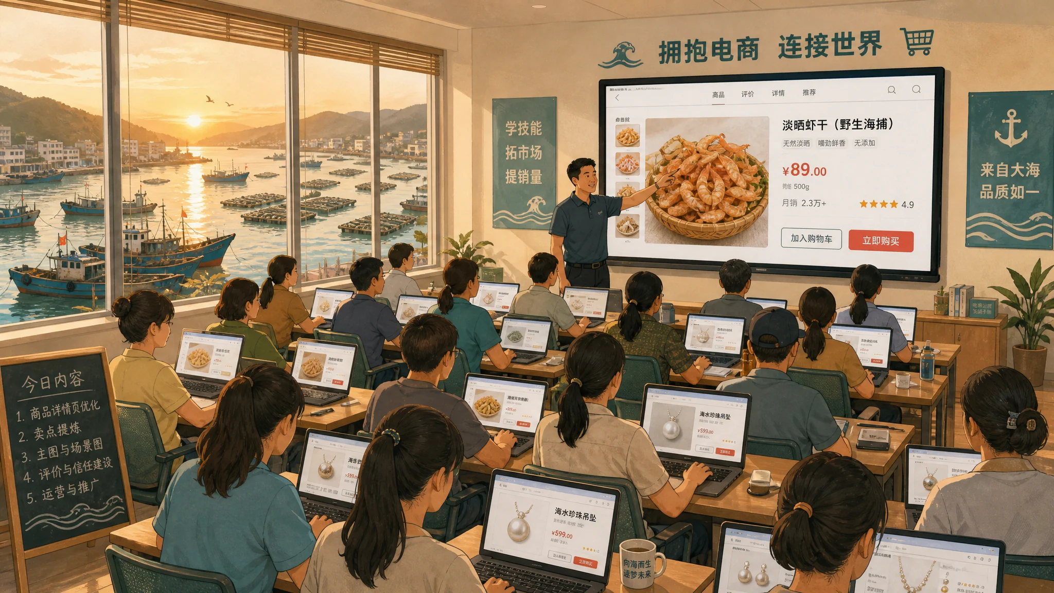 北海ai培训我们自己办了一场：报价、选课和一个月后的效果